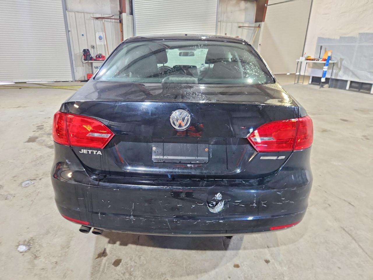 2014 Volkswagen Jetta Base Черный vin: 3VW2K7AJ8EM397896