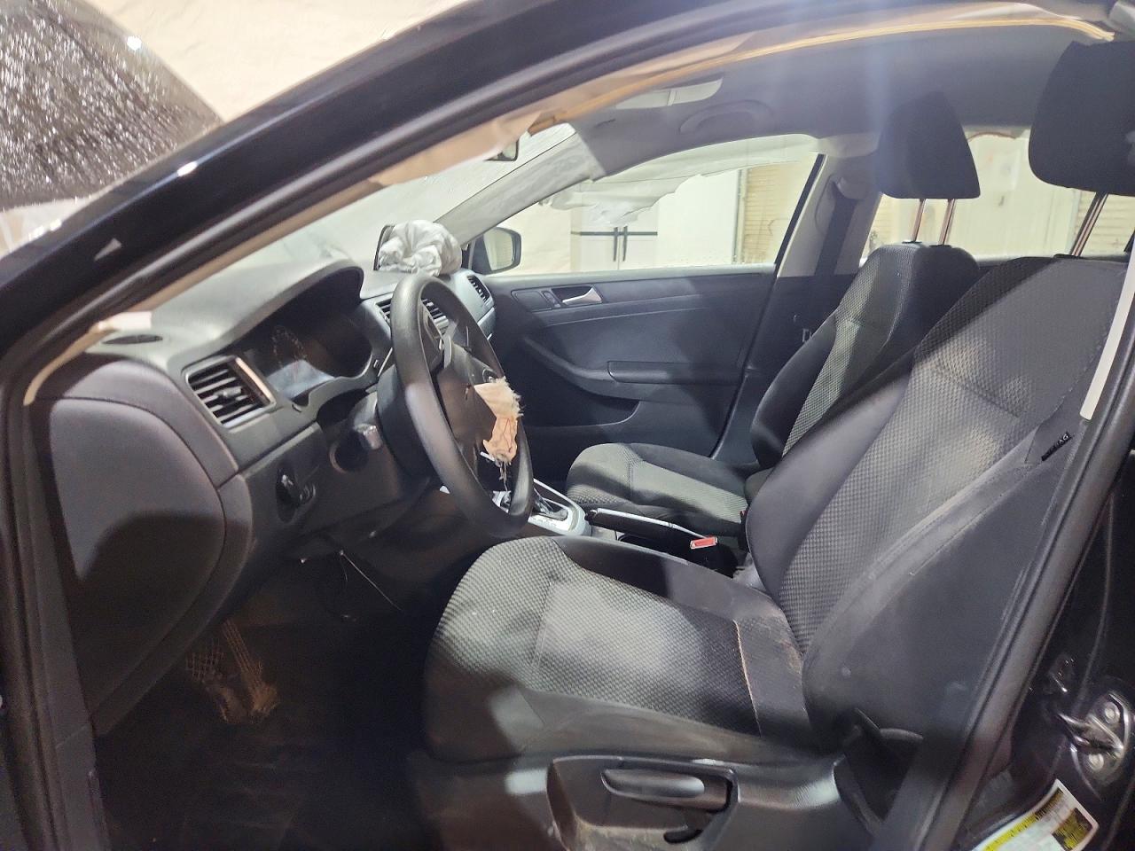 2014 Volkswagen Jetta Base Черный vin: 3VW2K7AJ8EM397896
