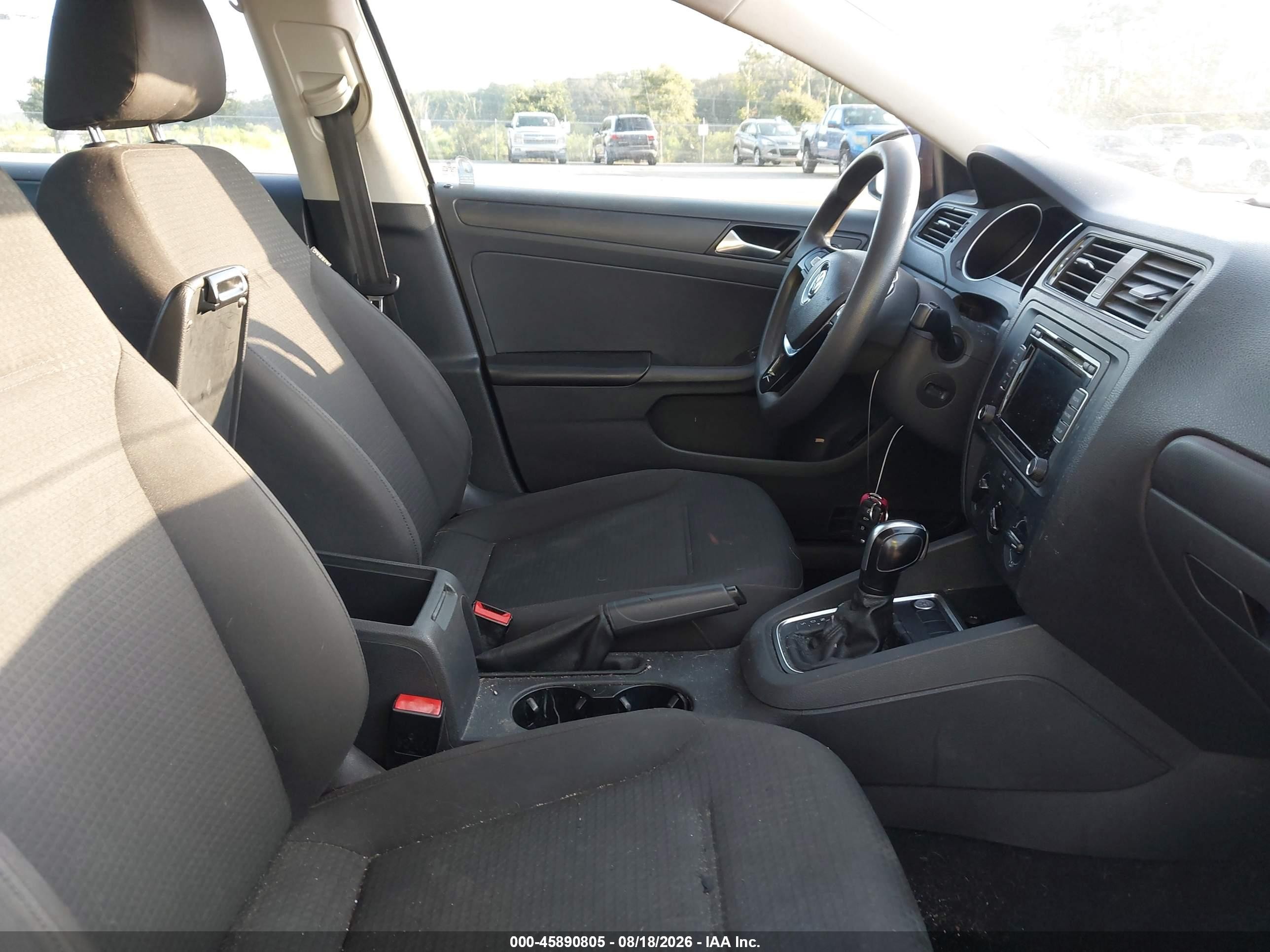 2015 Volkswagen Jetta 2.0l S Серый vin: 3VW2K7AJ8FM201960