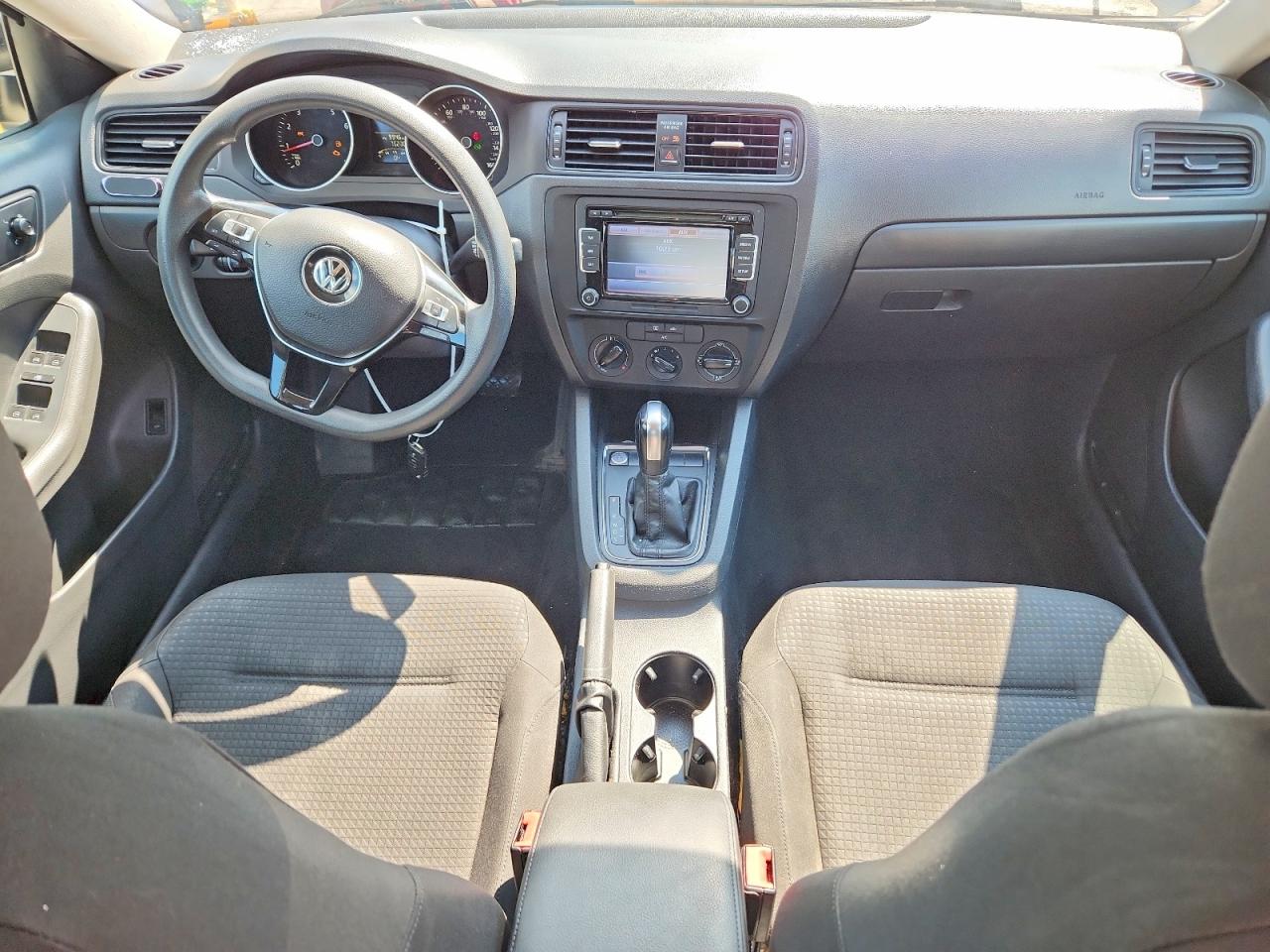 2015 Volkswagen Jetta Base Gray vin: 3VW2K7AJ8FM202476
