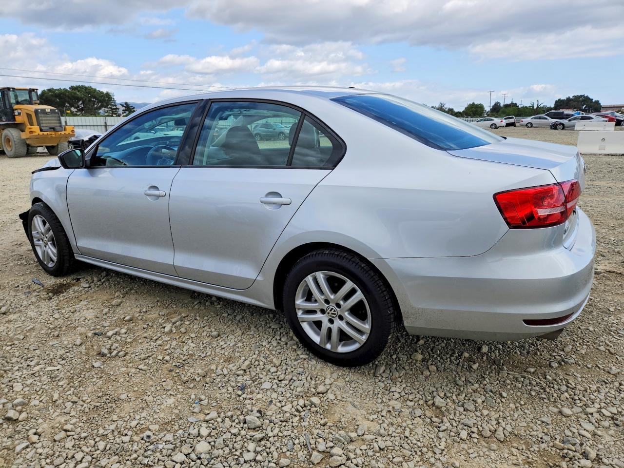 2015 Volkswagen Jetta Base Silver vin: 3VW2K7AJ8FM226776