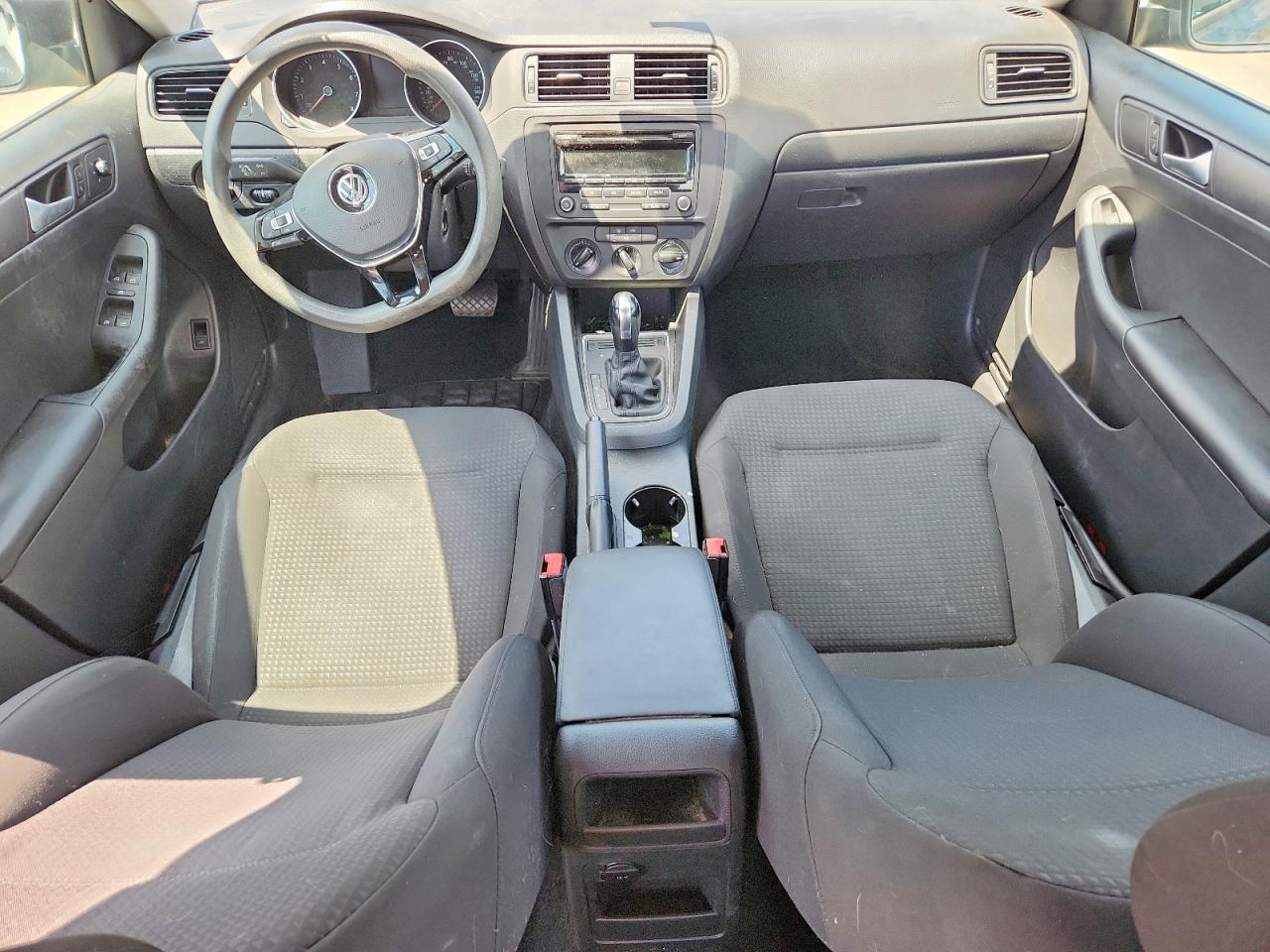 2015 Volkswagen Jetta Base Синий vin: 3VW2K7AJ8FM230231