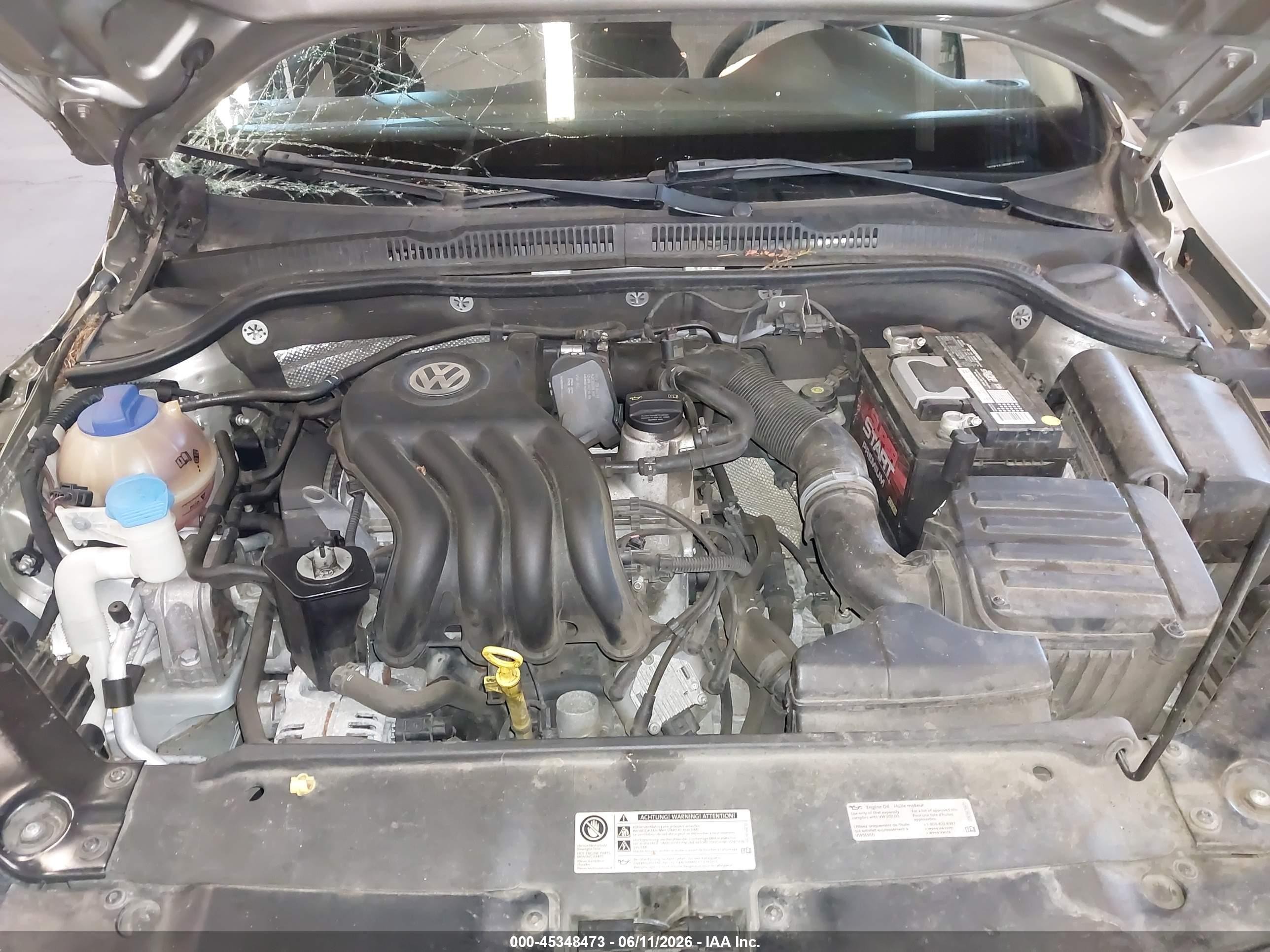 2015 Volkswagen Jetta 2.0l S Gold vin: 3VW2K7AJ8FM237423