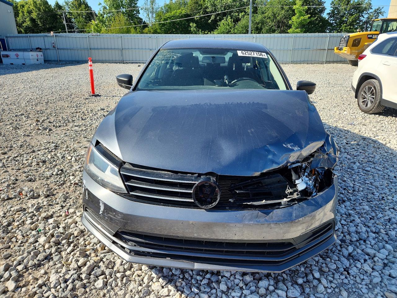 2015 Volkswagen Jetta Base Teal vin: 3VW2K7AJ8FM259793