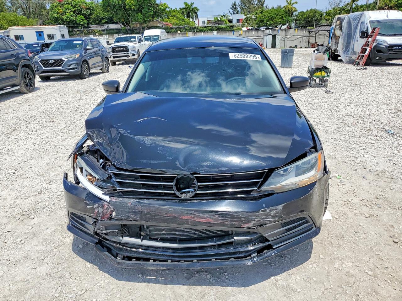 2015 Volkswagen Jetta Base Black vin: 3VW2K7AJ8FM317773