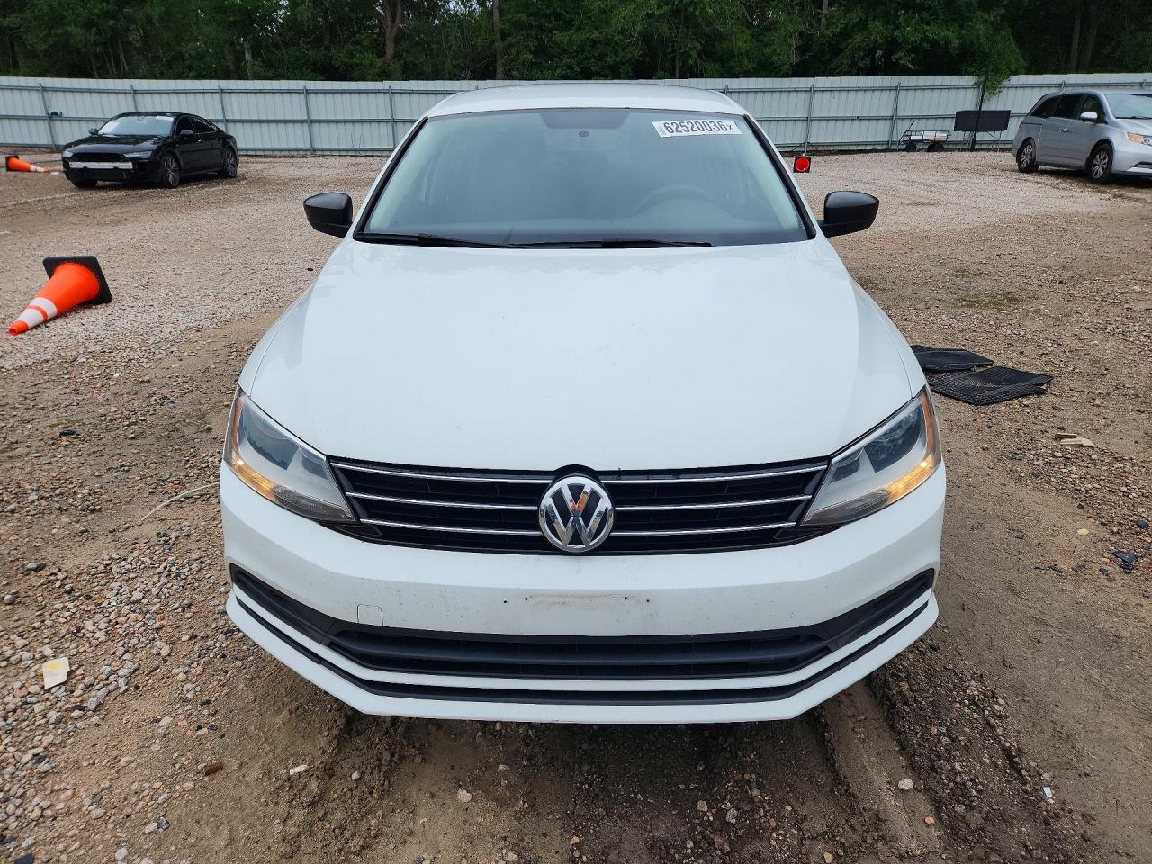 2015 Volkswagen Jetta Base Белый vin: 3VW2K7AJ8FM347419