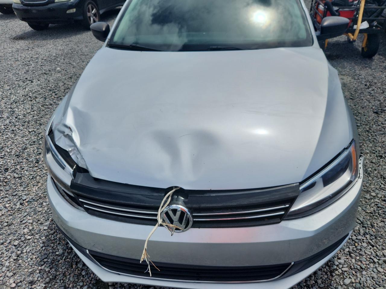 2011 Volkswagen Jetta Base Серый vin: 3VW2K7AJ9BM356530