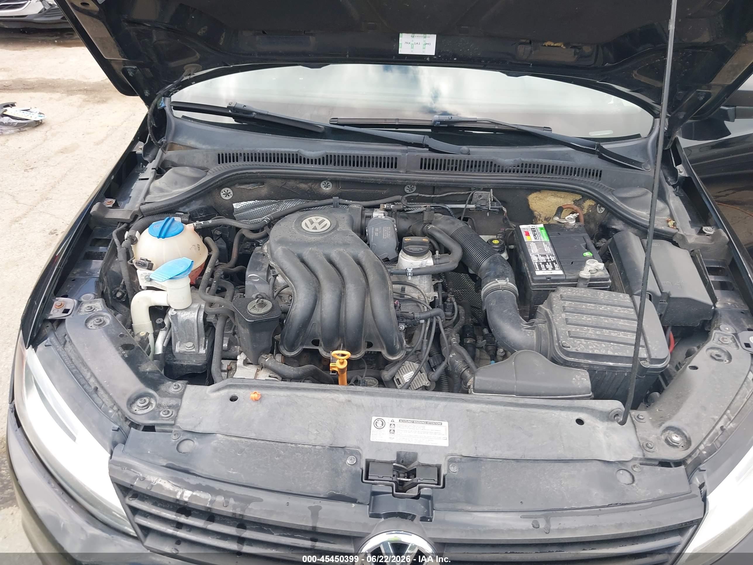 2012 Volkswagen Jetta 2.0l S Черный vin: 3VW2K7AJ9CM334447