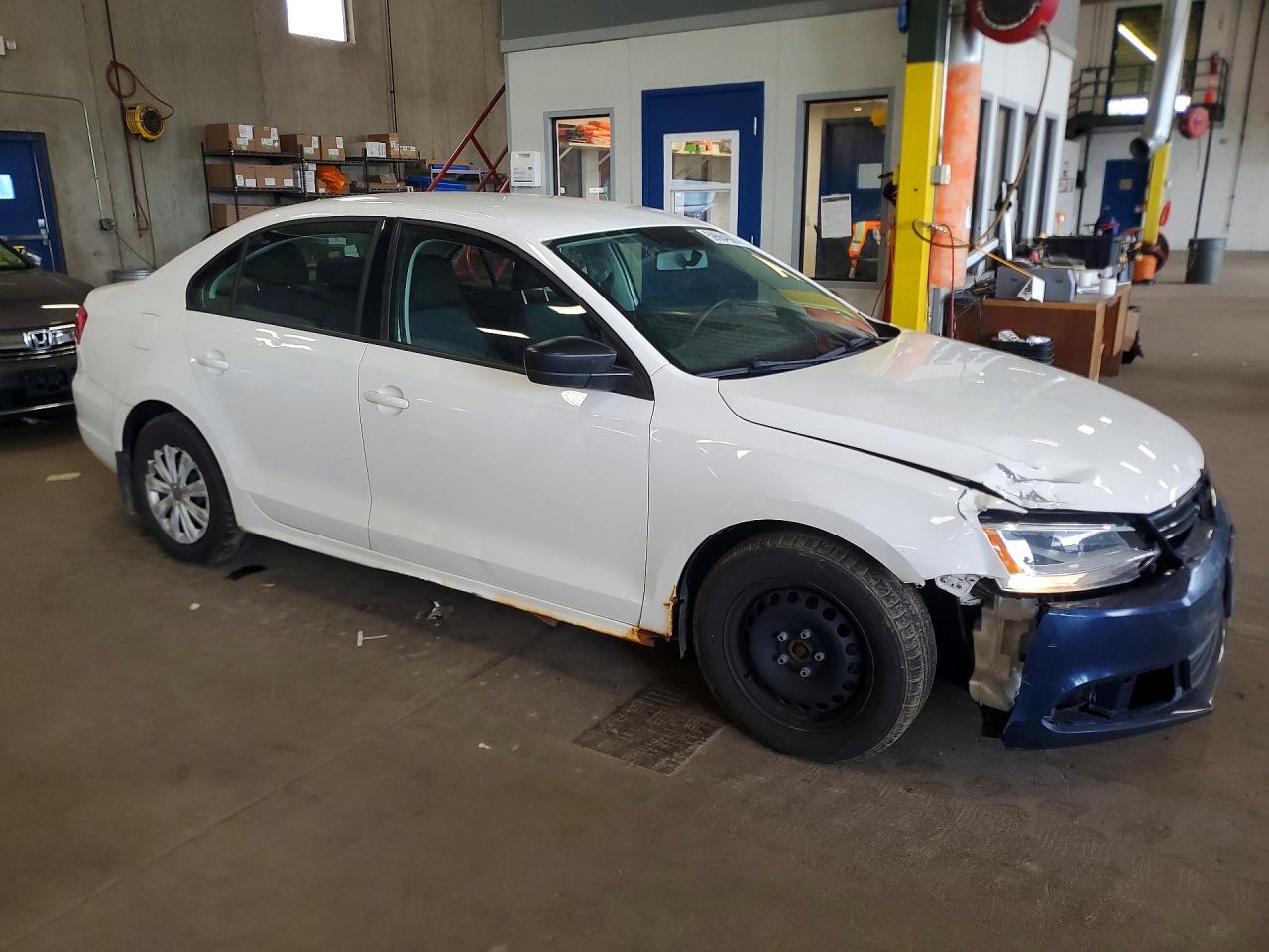 2012 Volkswagen Jetta Base White vin: 3VW2K7AJ9CM416081