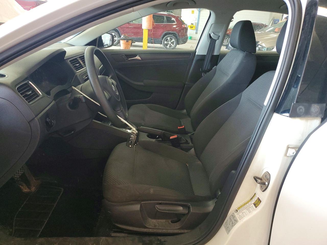 2012 Volkswagen Jetta Base White vin: 3VW2K7AJ9CM416081