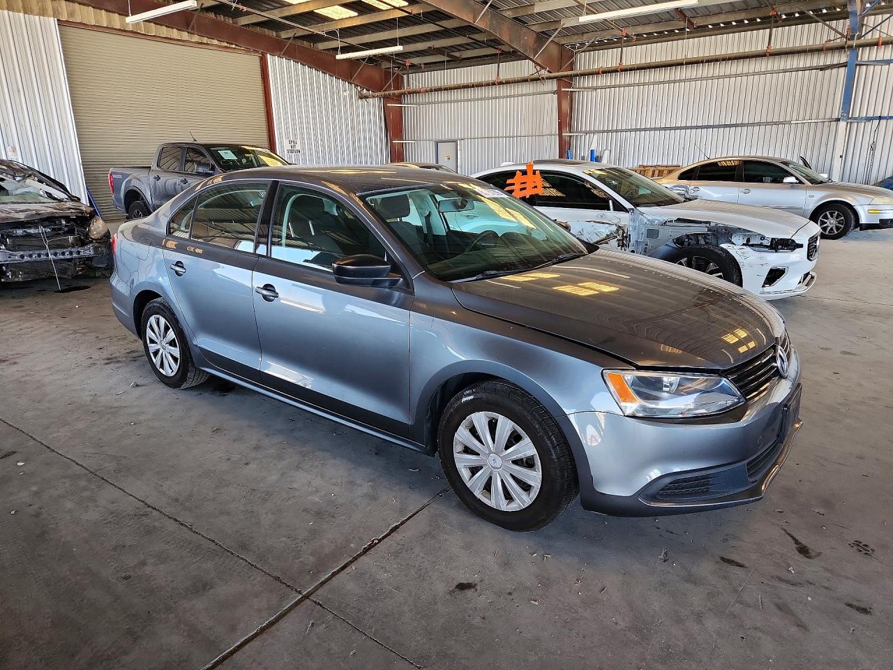 2013 Volkswagen Jetta Base Серый vin: 3VW2K7AJ9DM415806