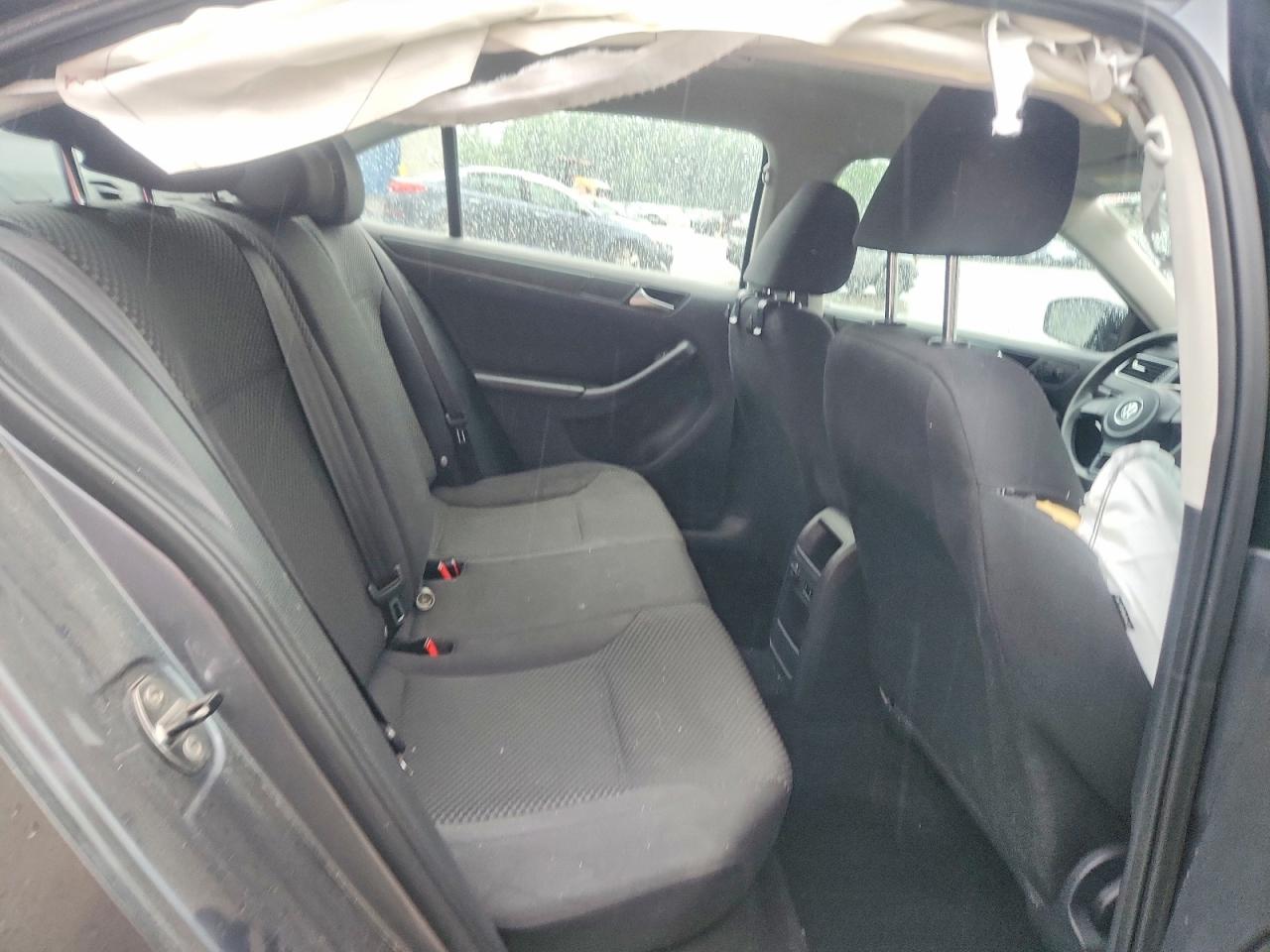 2014 Volkswagen Jetta Base Gray vin: 3VW2K7AJ9EM208415