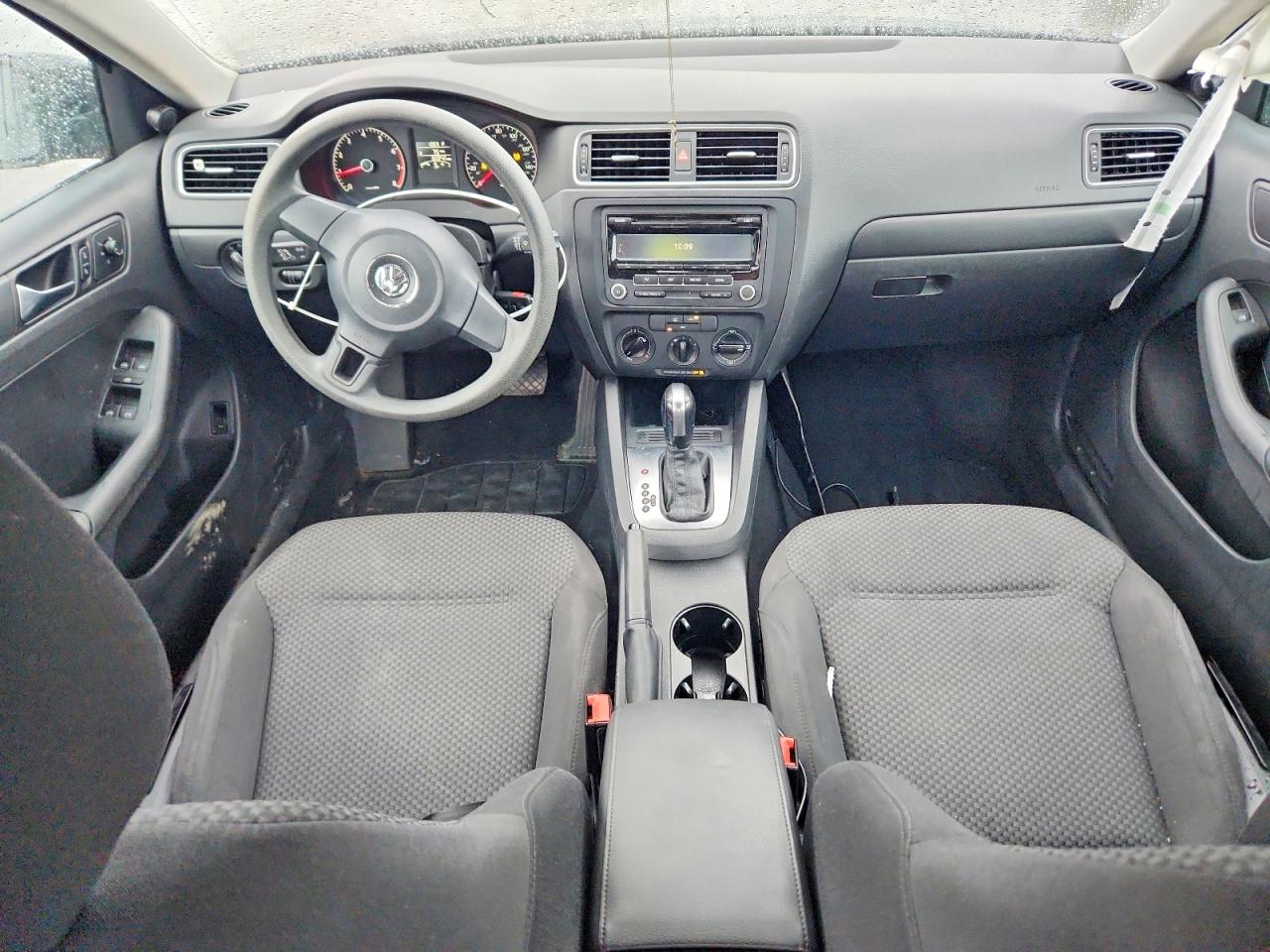 2014 Volkswagen Jetta Base Gray vin: 3VW2K7AJ9EM208415