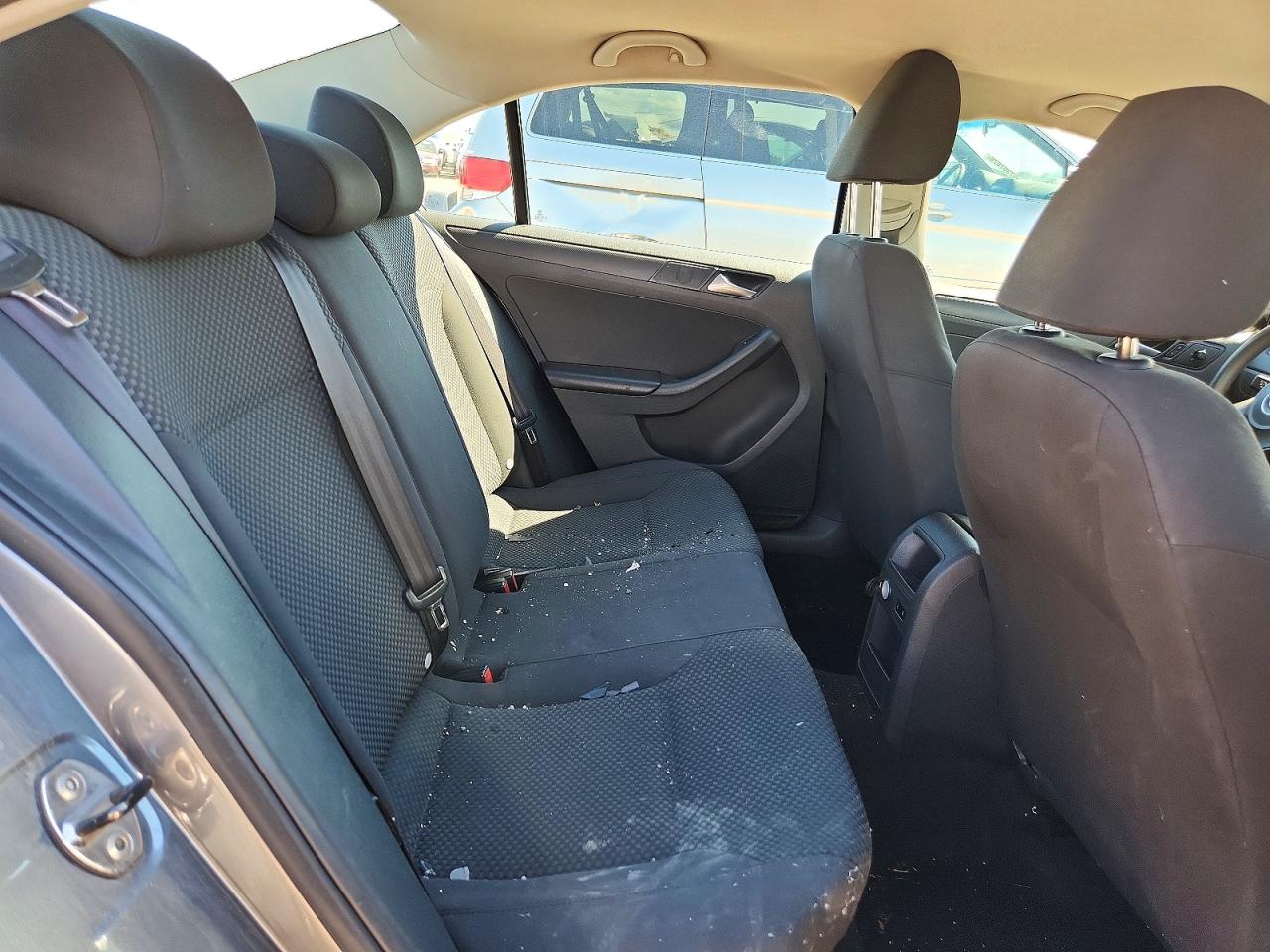 2014 Volkswagen Jetta Base Gray vin: 3VW2K7AJ9EM229958