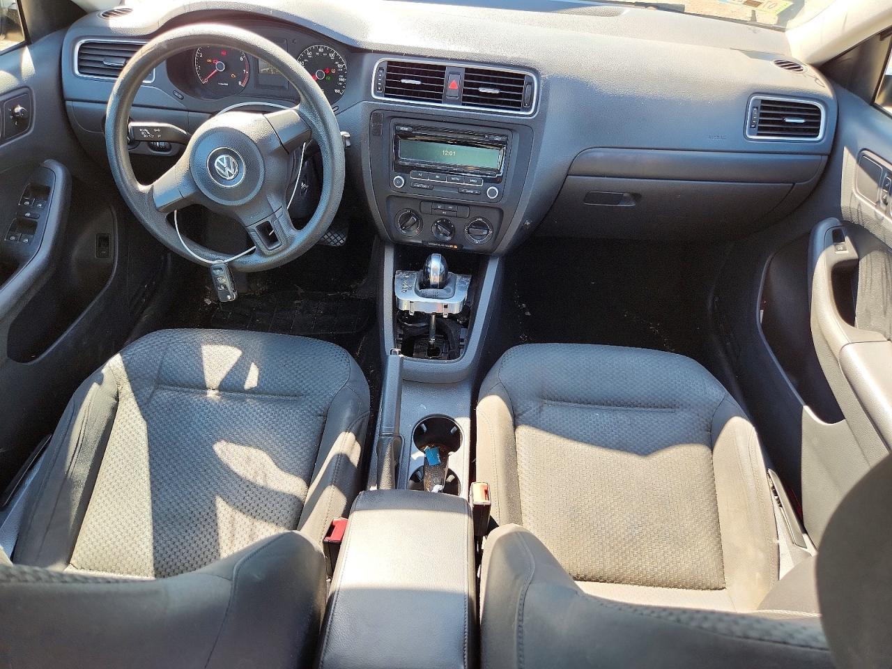 2014 Volkswagen Jetta Base Gray vin: 3VW2K7AJ9EM229958
