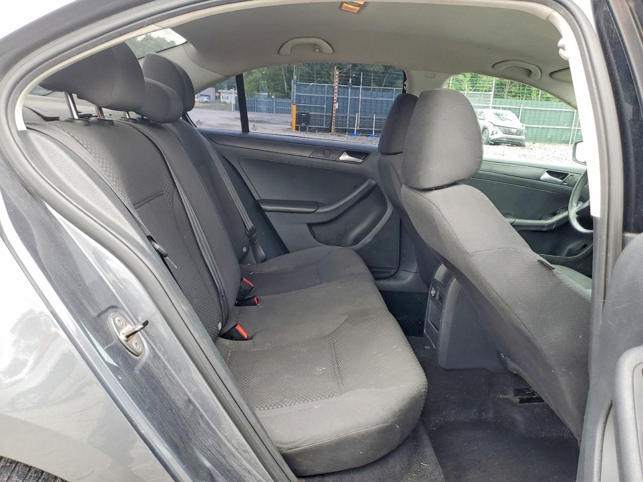 2014 Volkswagen Jetta Base Gray vin: 3VW2K7AJ9EM239504