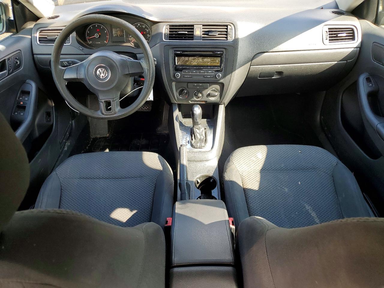 2014 Volkswagen Jetta Base Черный vin: 3VW2K7AJ9EM375342