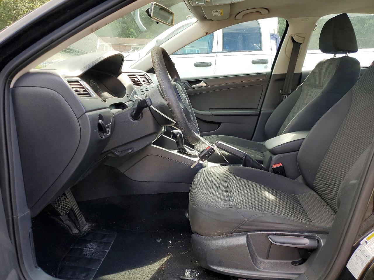 2014 Volkswagen Jetta Base Черный vin: 3VW2K7AJ9EM375342