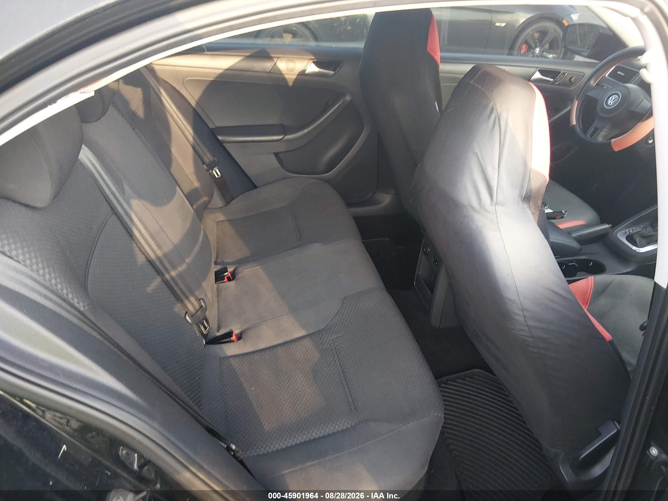 2014 Volkswagen Jetta 2.0l S Black vin: 3VW2K7AJ9EM440836
