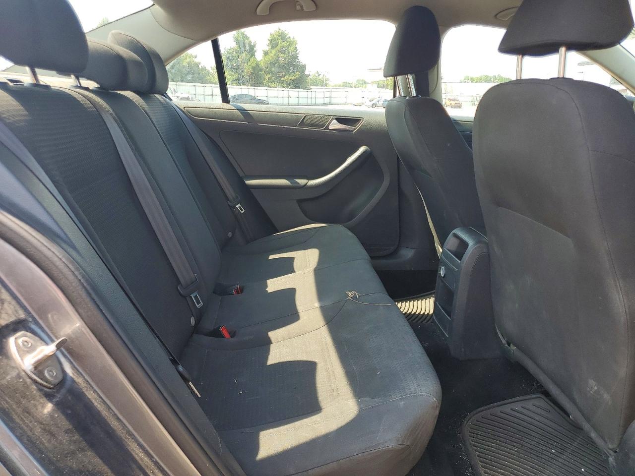 2015 Volkswagen Jetta Base Gray vin: 3VW2K7AJ9FM232196