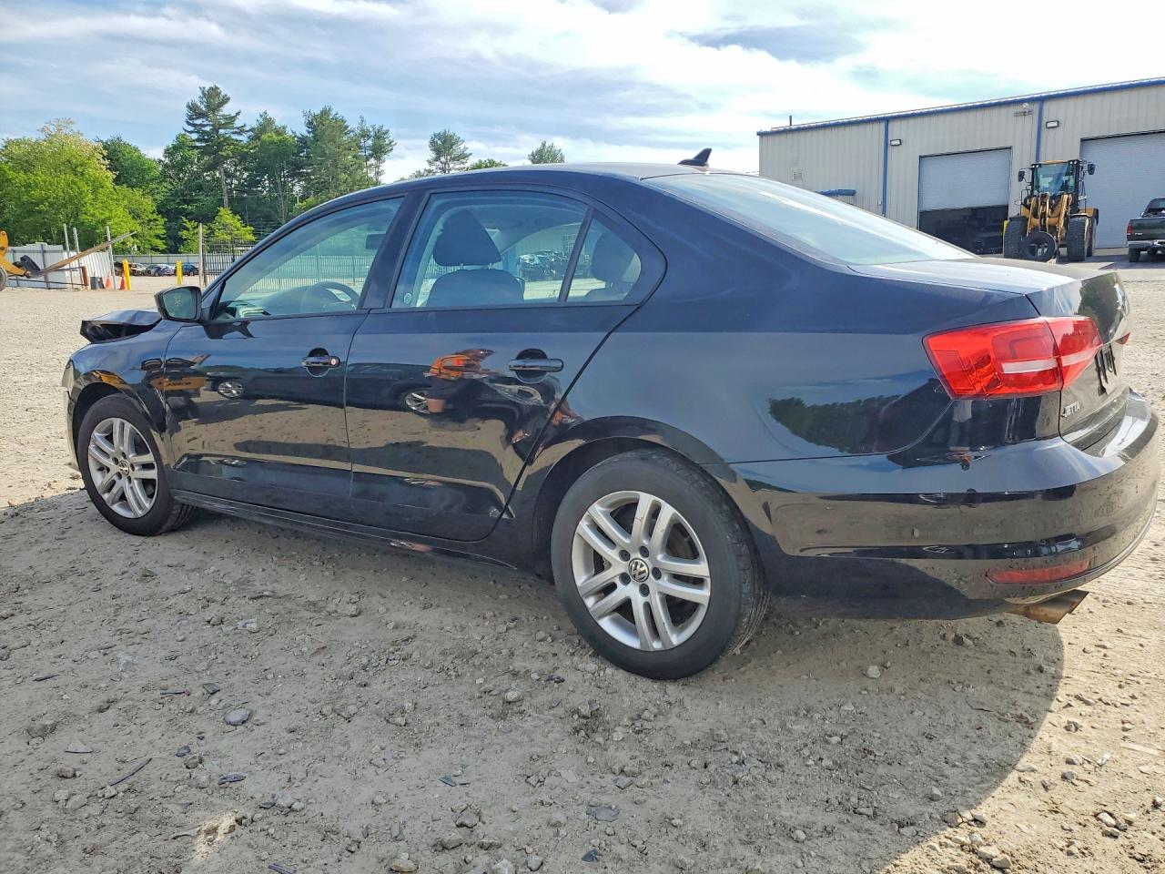 2015 Volkswagen Jetta Base Черный vin: 3VW2K7AJ9FM242503
