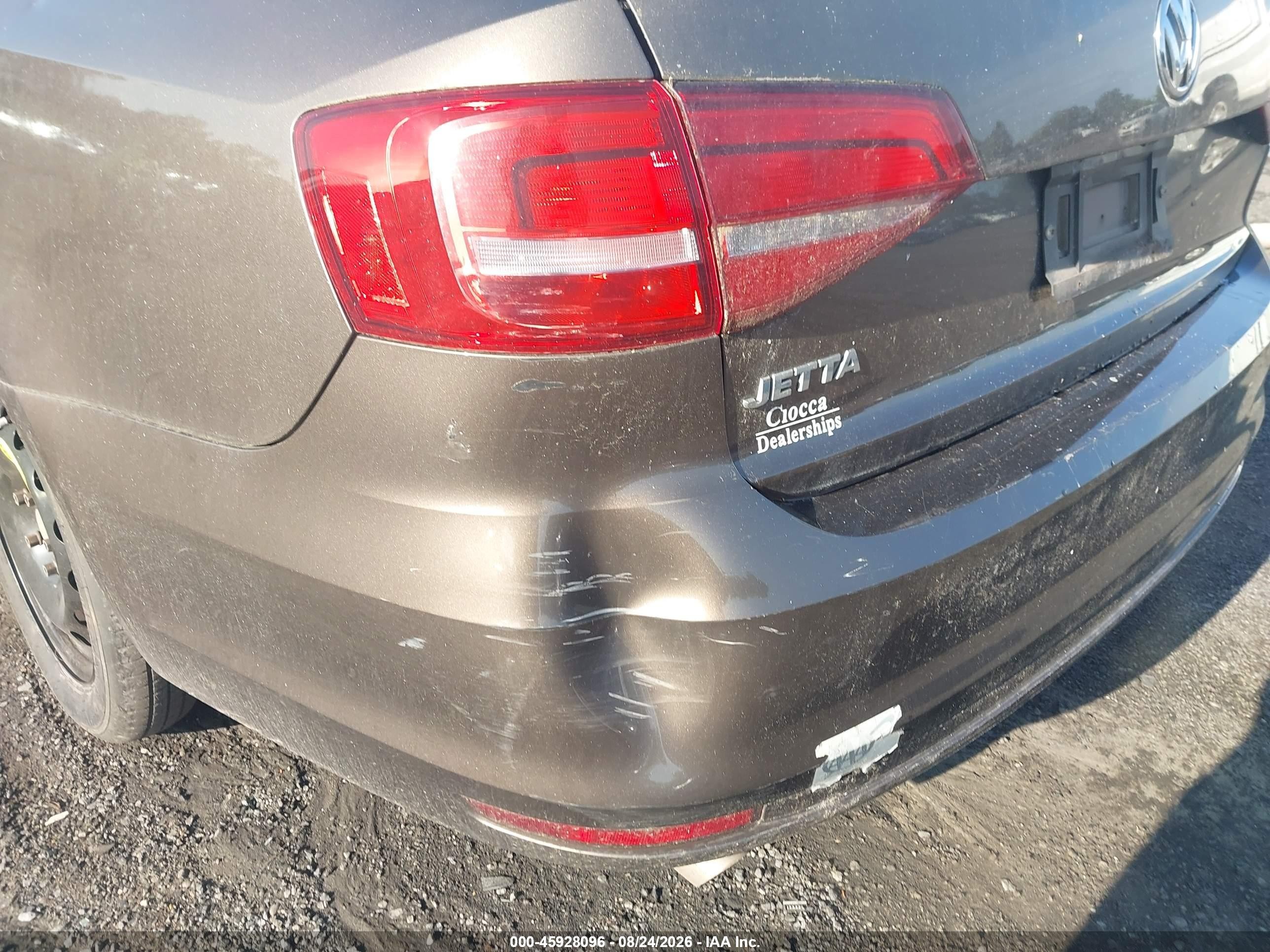 2015 Volkswagen Jetta S Коричневый vin: 3VW2K7AJ9FM272021