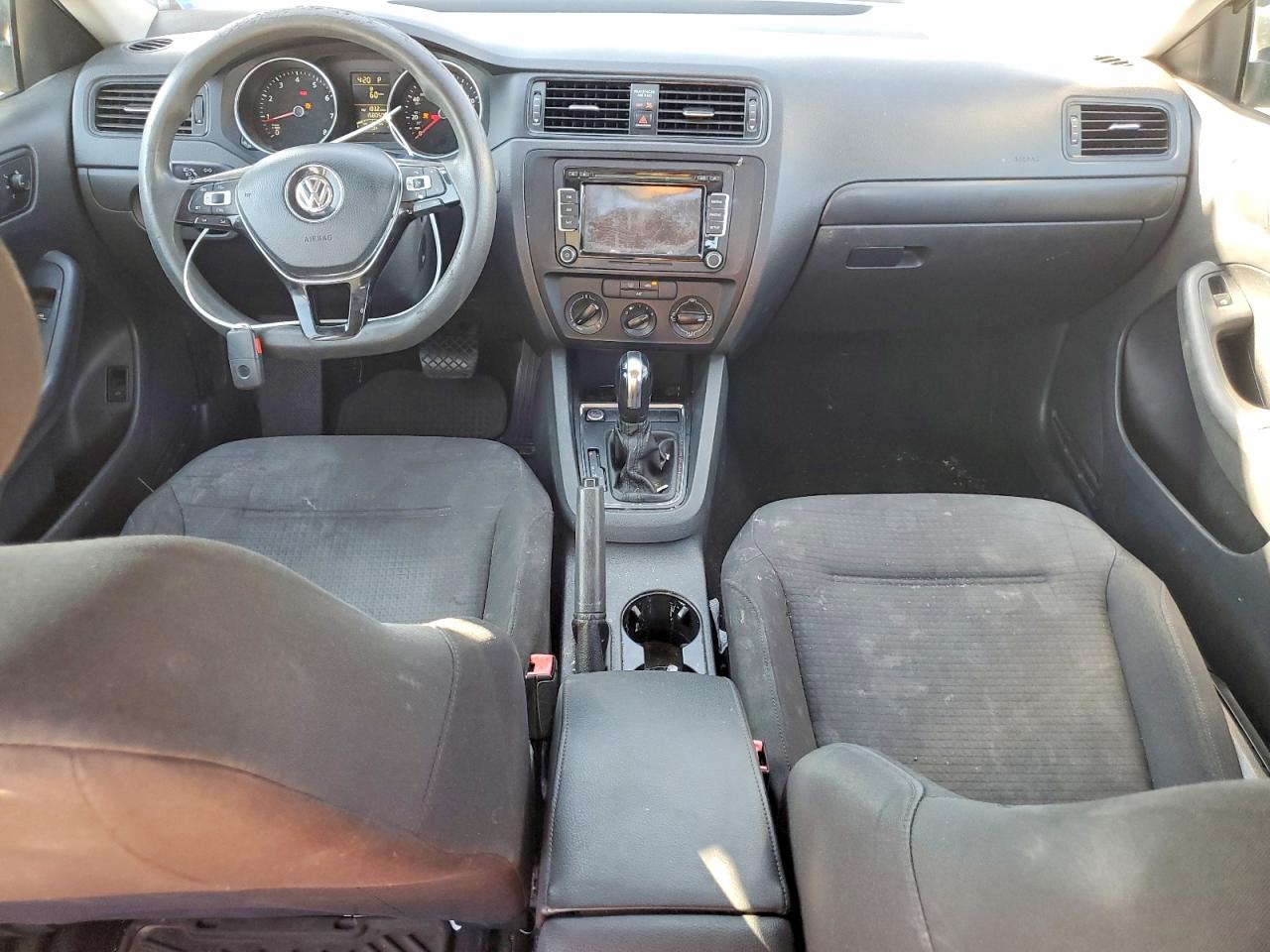 2015 Volkswagen Jetta Base Gray vin: 3VW2K7AJ9FM291491