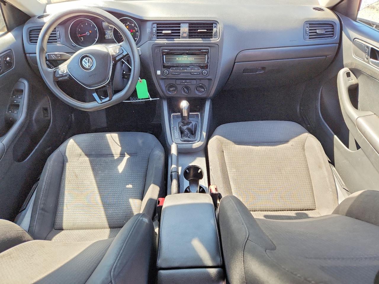 2015 Volkswagen Jetta Base Gray vin: 3VW2K7AJ9FM306359