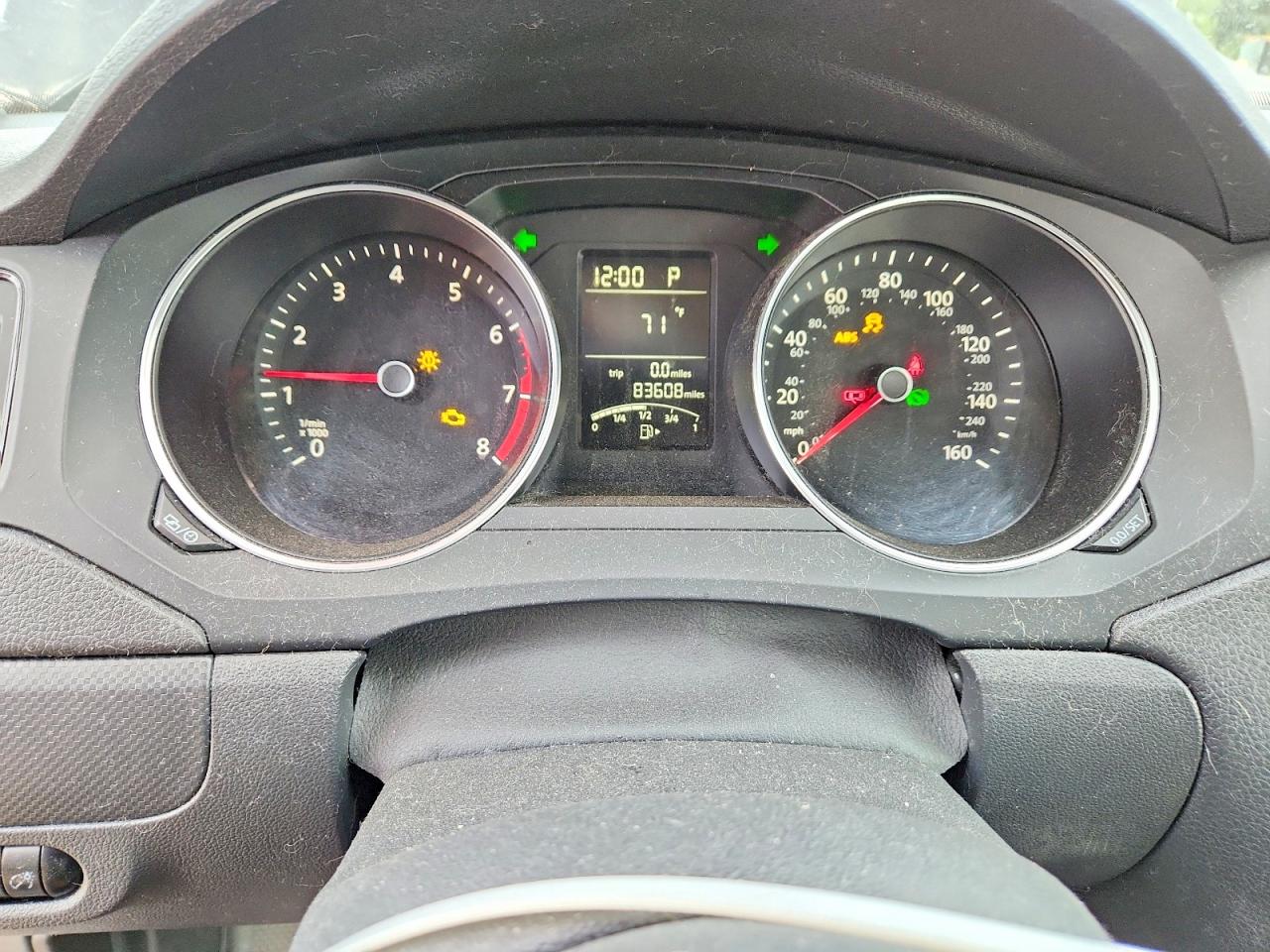 2015 Volkswagen Jetta Base Черный vin: 3VW2K7AJ9FM349227