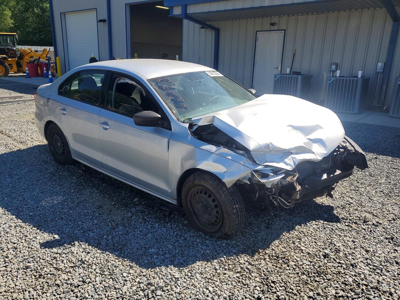 2015 Volkswagen Jetta Base Silver vin: 3VW2K7AJ9FM418112