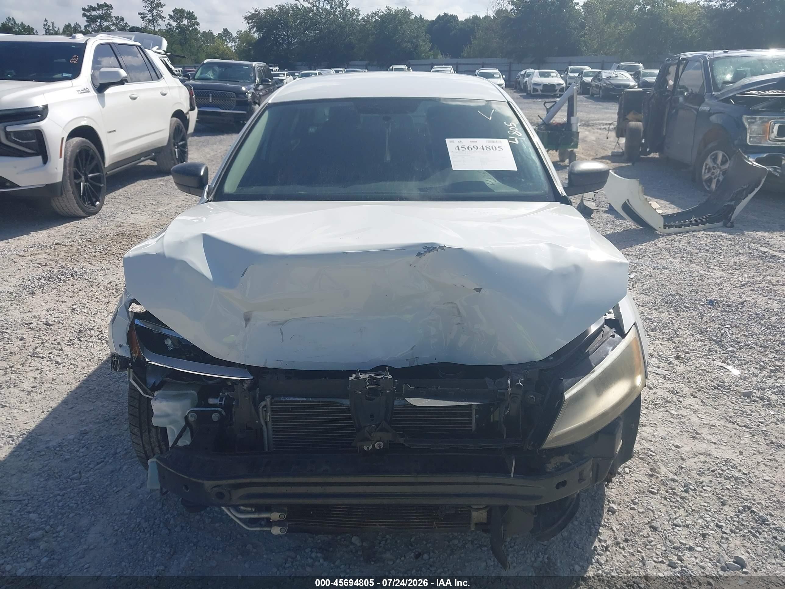 2015 Volkswagen Jetta 2.0l S White vin: 3VW2K7AJ9FM422158
