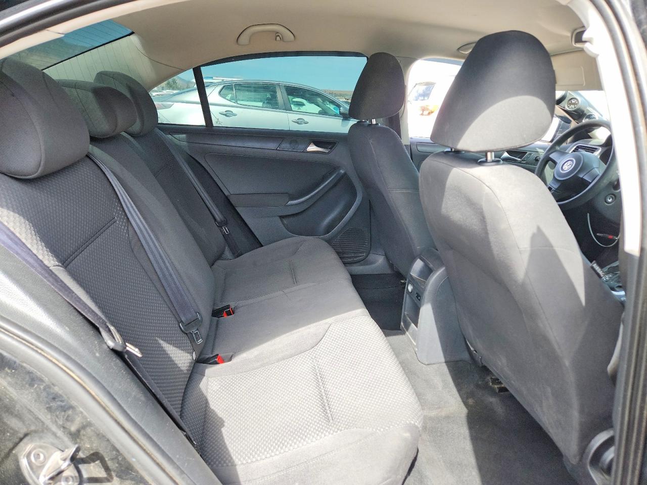 2011 Volkswagen Jetta Base Black vin: 3VW2K7AJXBM361879