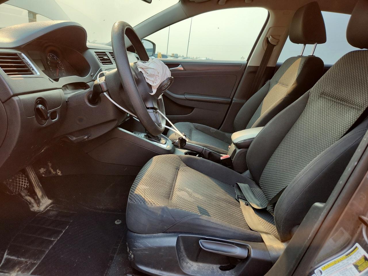 2013 Volkswagen Jetta Base Gray vin: 3VW2K7AJXDM449351