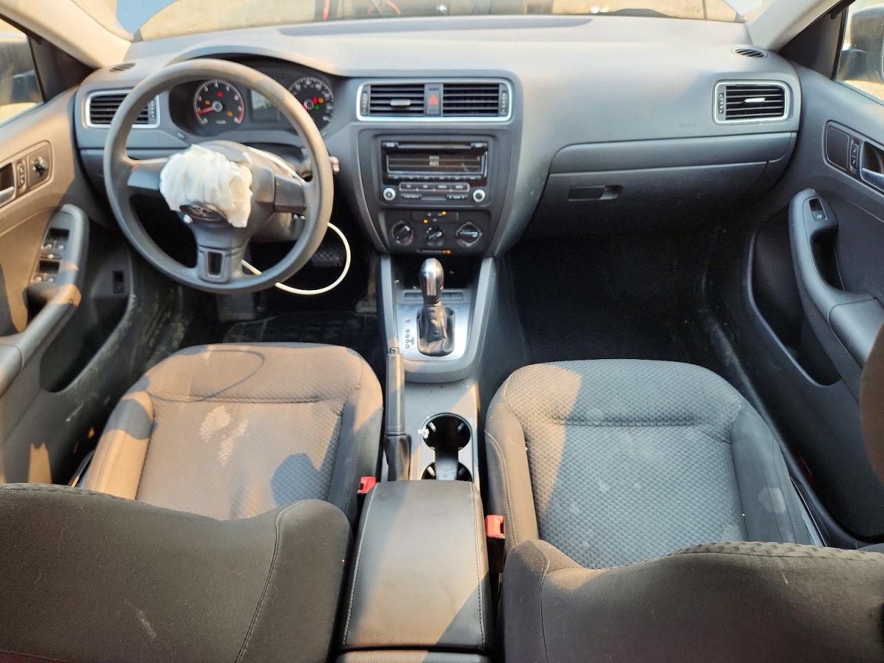2013 Volkswagen Jetta Base Gray vin: 3VW2K7AJXDM449351