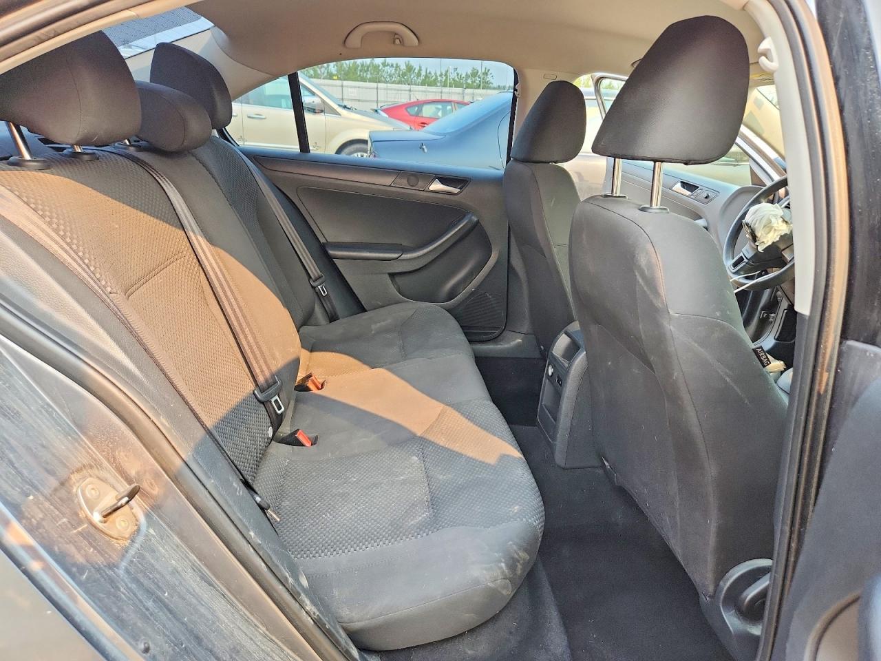 2013 Volkswagen Jetta Base Gray vin: 3VW2K7AJXDM449351