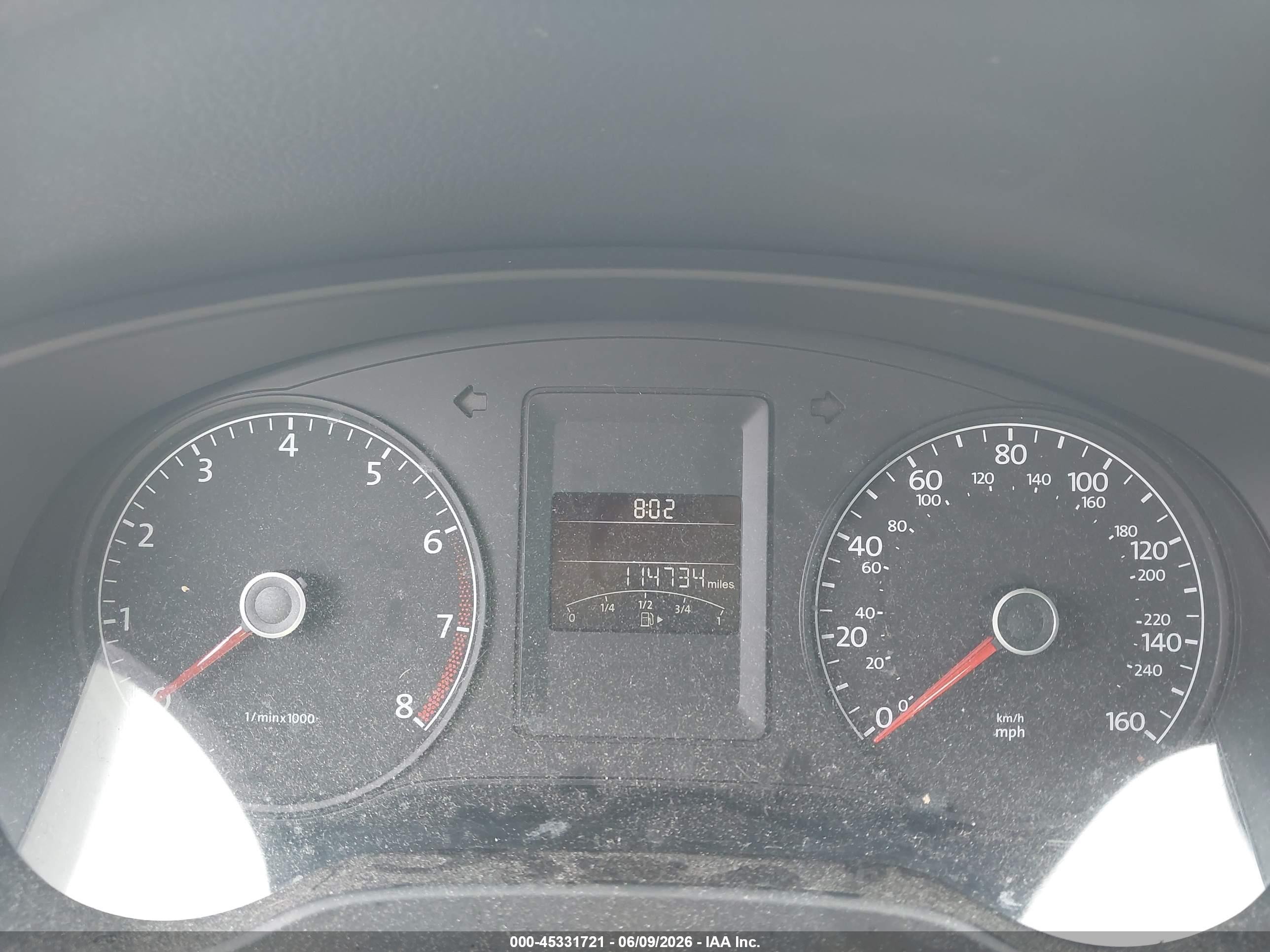 2014 Volkswagen Jetta 2.0l S Gray vin: 3VW2K7AJXEM296651