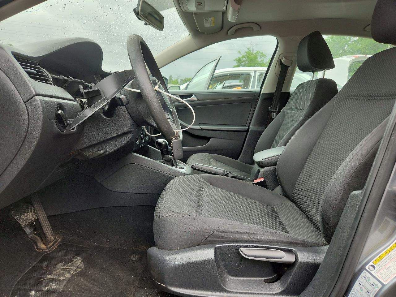 2014 Volkswagen Jetta Base Серый vin: 3VW2K7AJXEM324674