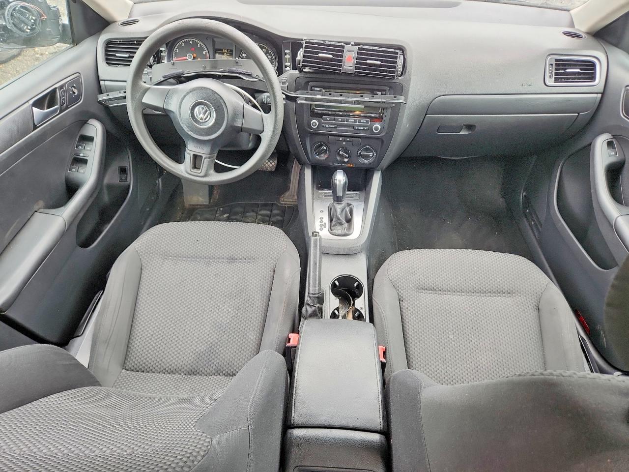 2014 Volkswagen Jetta Base Серый vin: 3VW2K7AJXEM324674