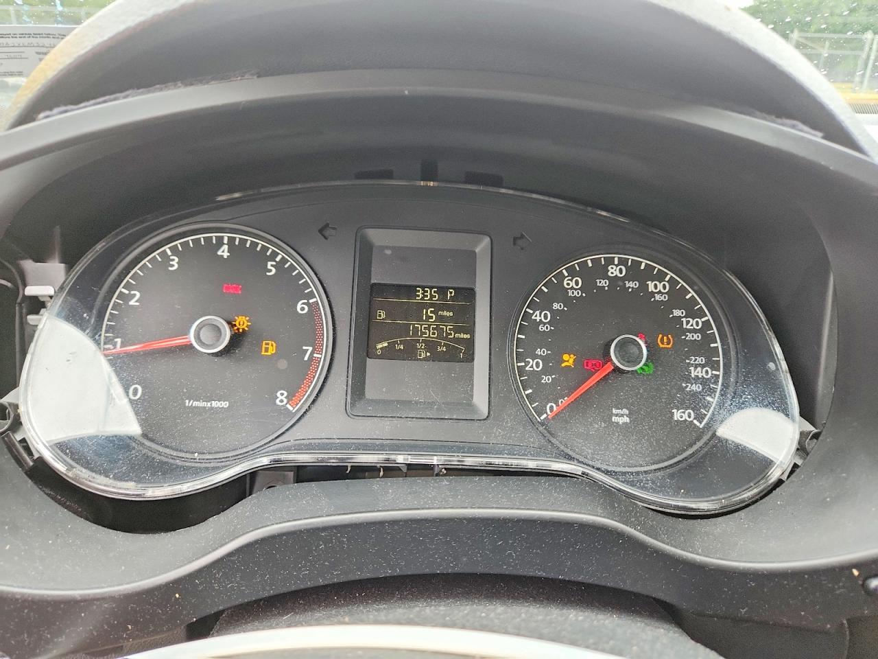 2014 Volkswagen Jetta Base Серый vin: 3VW2K7AJXEM324674