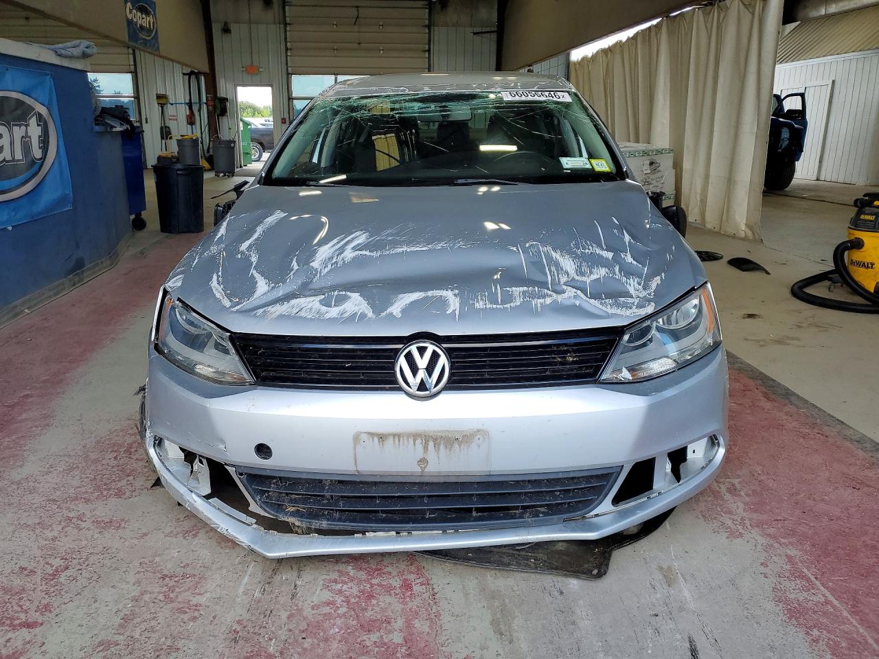 2014 Volkswagen Jetta Base Silver vin: 3VW2K7AJXEM391503