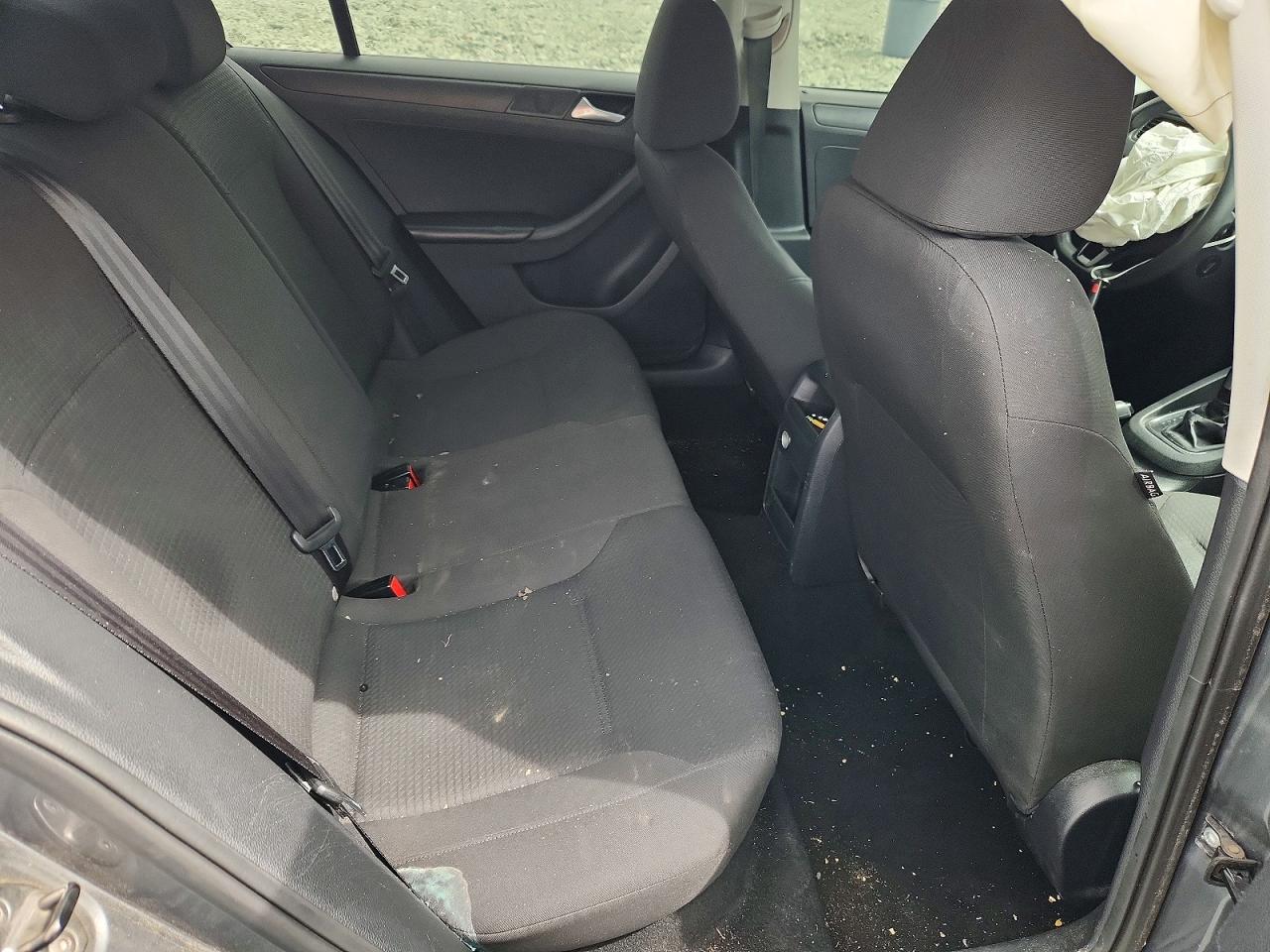 2015 Volkswagen Jetta Base Charcoal vin: 3VW2K7AJXFM208876
