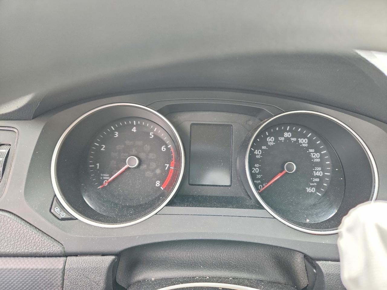 2015 Volkswagen Jetta Base Charcoal vin: 3VW2K7AJXFM208876