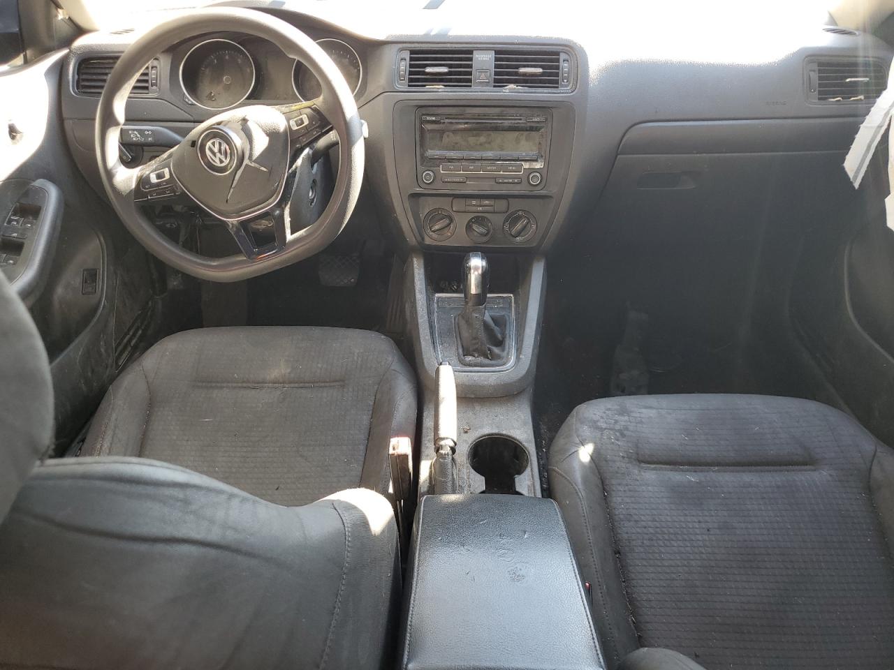 2015 Volkswagen Jetta Base Silver vin: 3VW2K7AJXFM282539