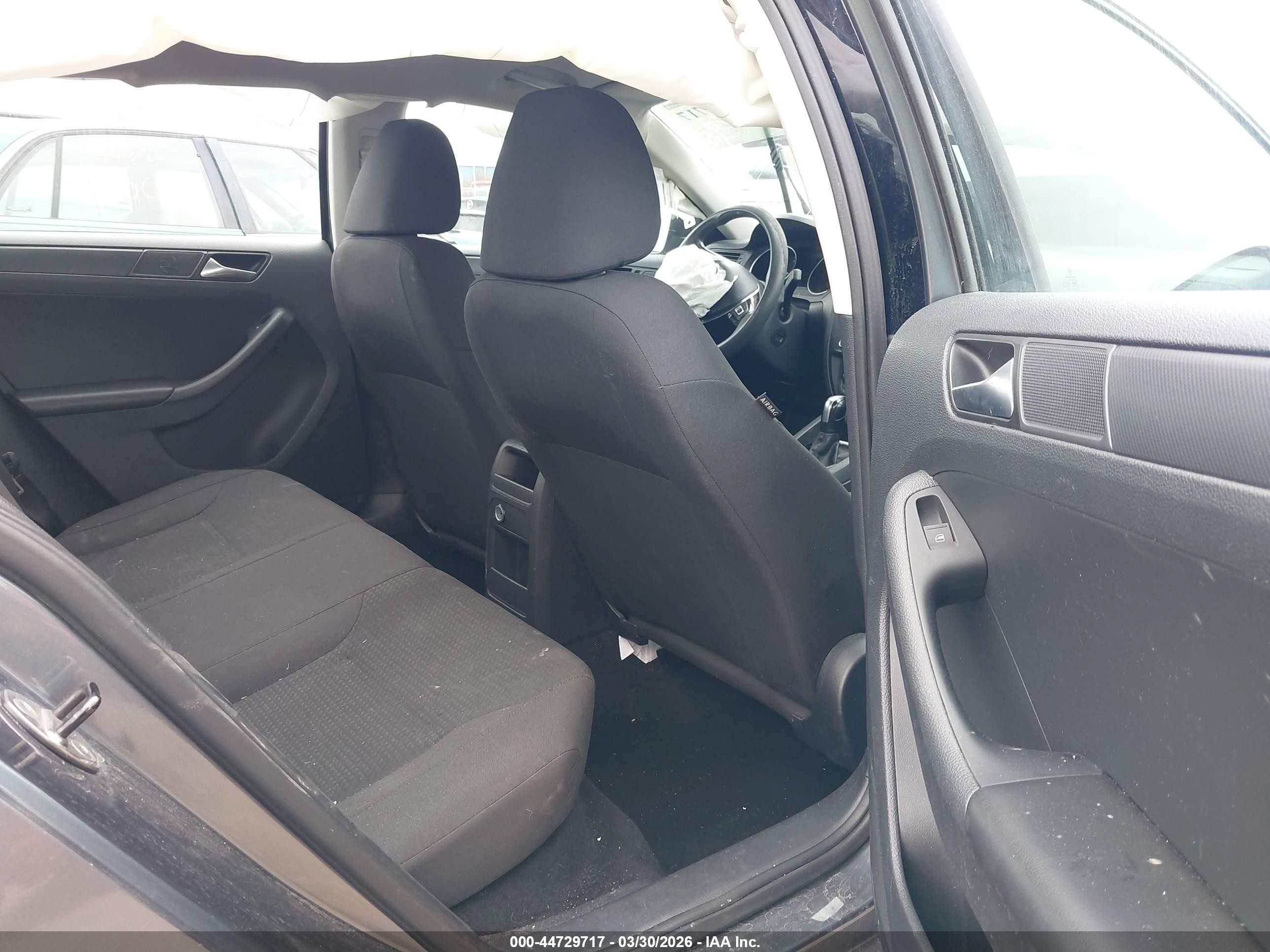 2015 Volkswagen Jetta 2.0l S Gray vin: 3VW2K7AJXFM352167