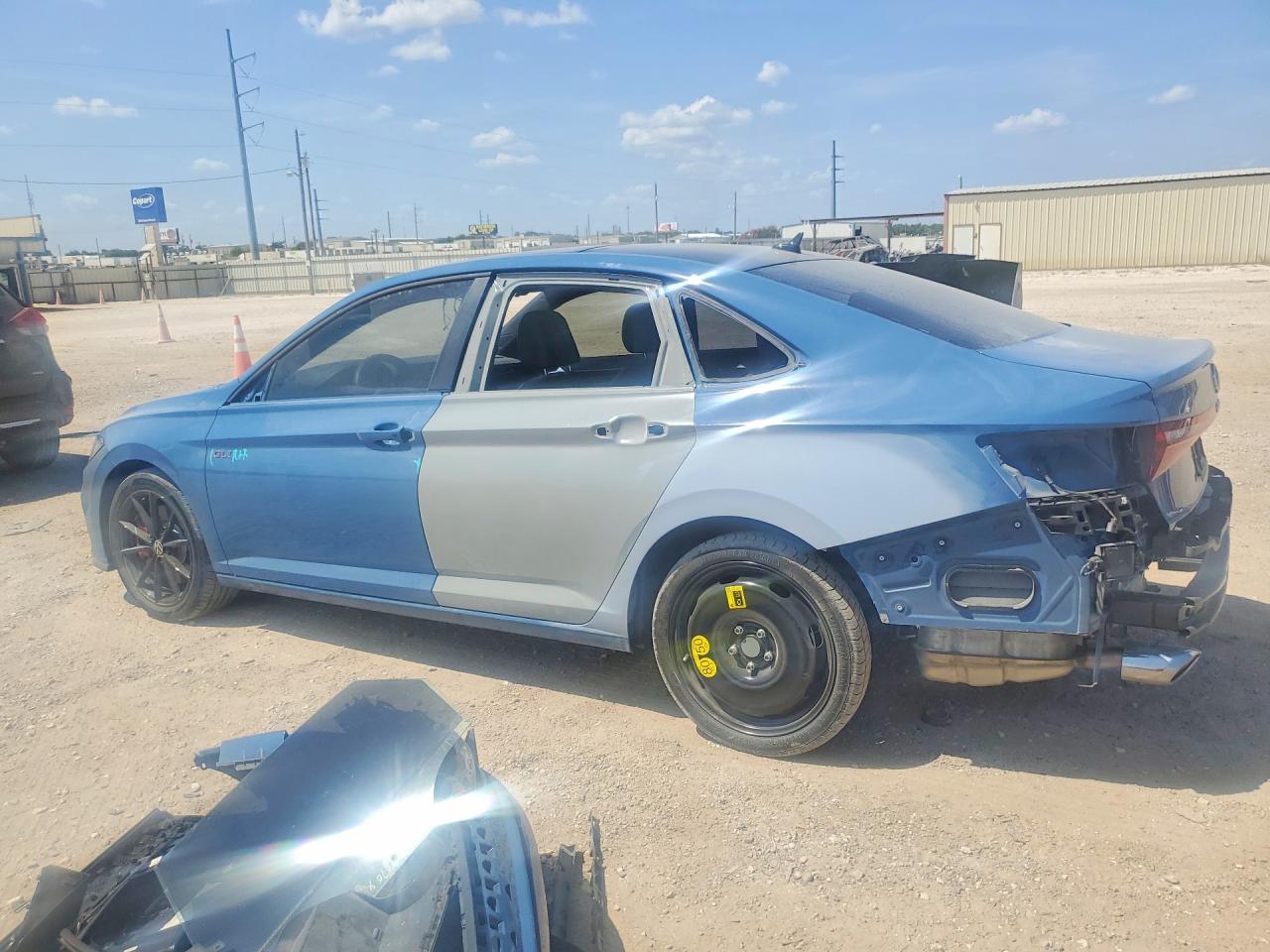 2026 Volkswagen Jetta Gli Autobahn Синий vin: 3VW2M7BU7TM021027