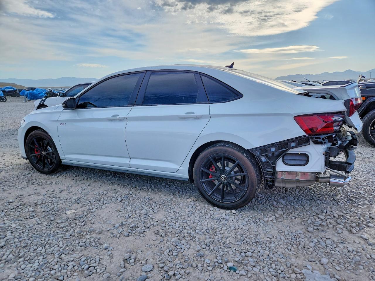 2025 Volkswagen Jetta Gli Autobahn White vin: 3VW2T7BU4SM049711