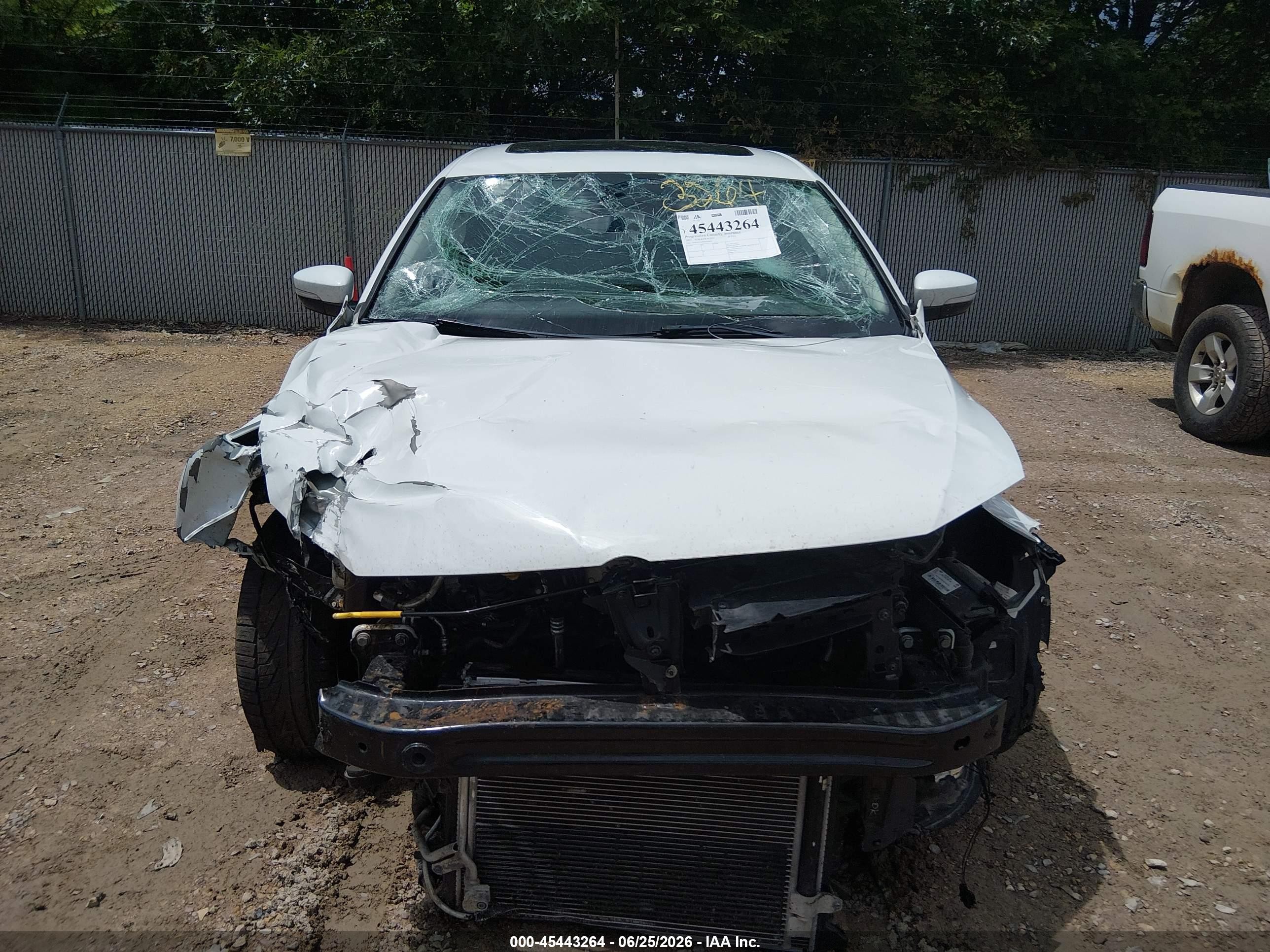 2015 Volkswagen Jetta 2.0l Tdi Sel White vin: 3VW3A7AJ0FM333456