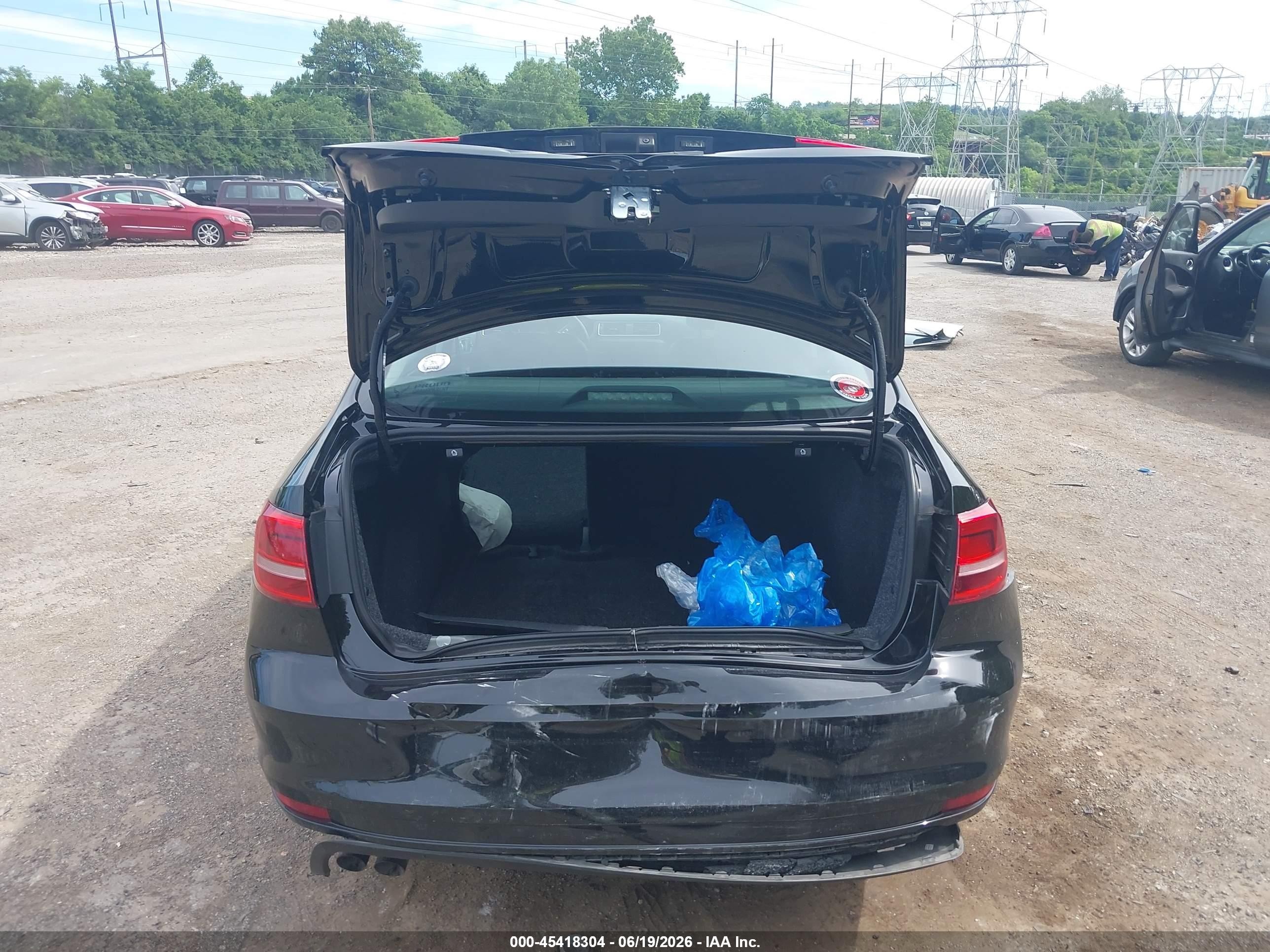 2015 Volkswagen Jetta 2.0l Tdi Se Черный vin: 3VW3A7AJ2FM320188