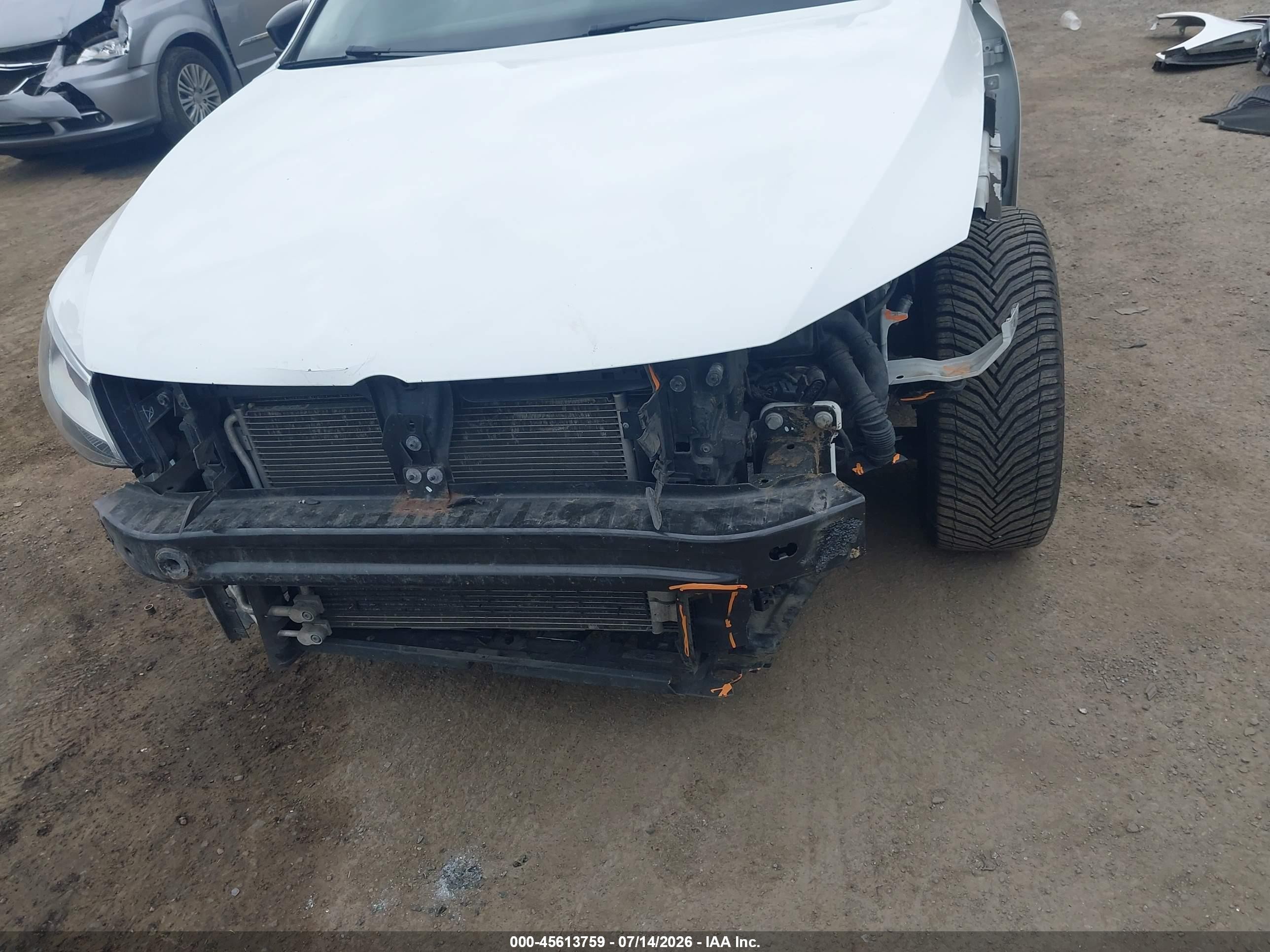 2015 Volkswagen Jetta 2.0l Tdi S White vin: 3VW3A7AJ3FM228300