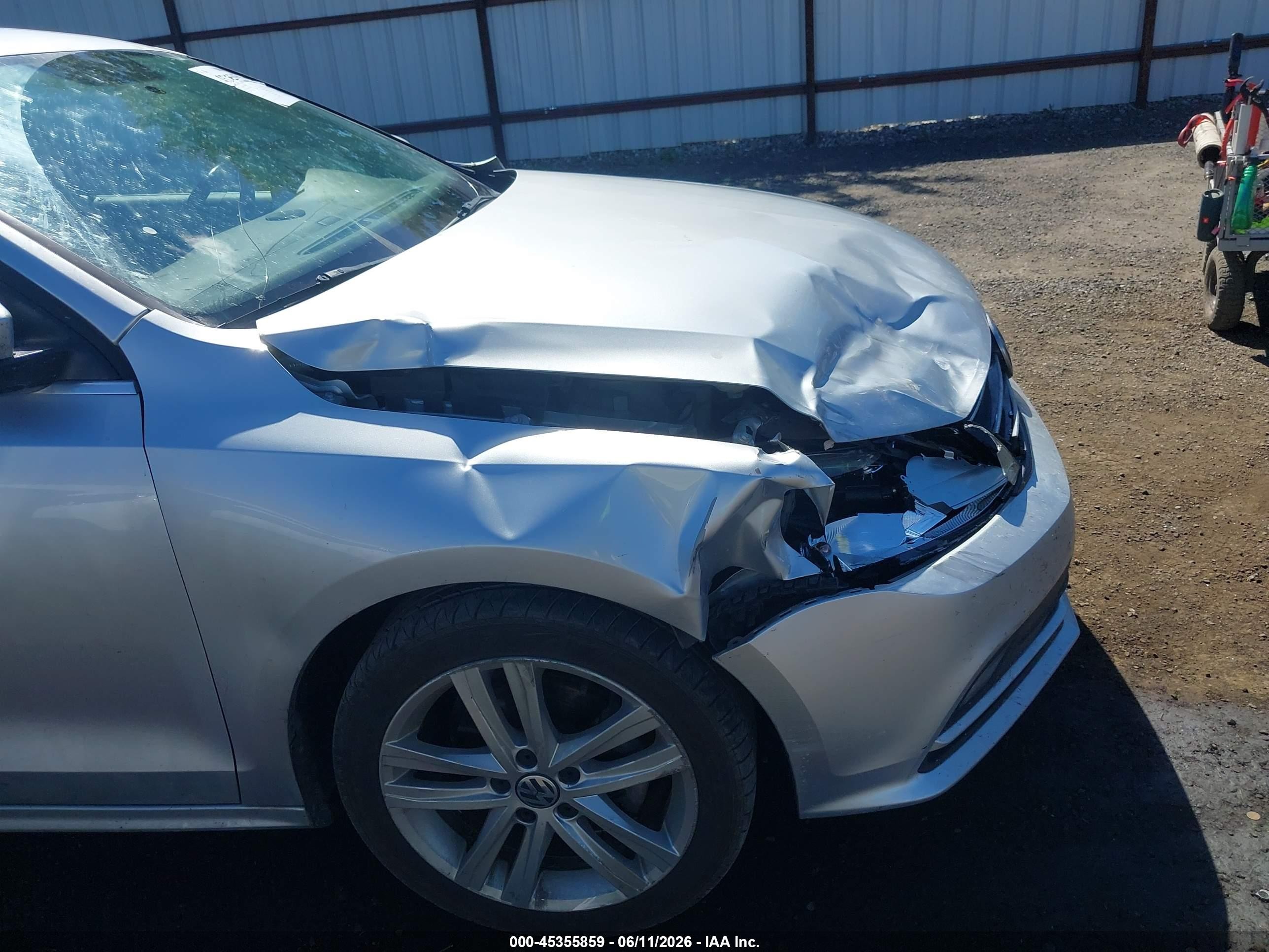 2015 Volkswagen Jetta 2.0l Tdi Sel Silver vin: 3VW3A7AJ4FM229343